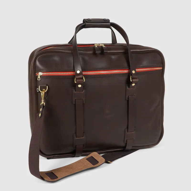 Croots Vintage Leather Flight Bag sold by DeeCee style