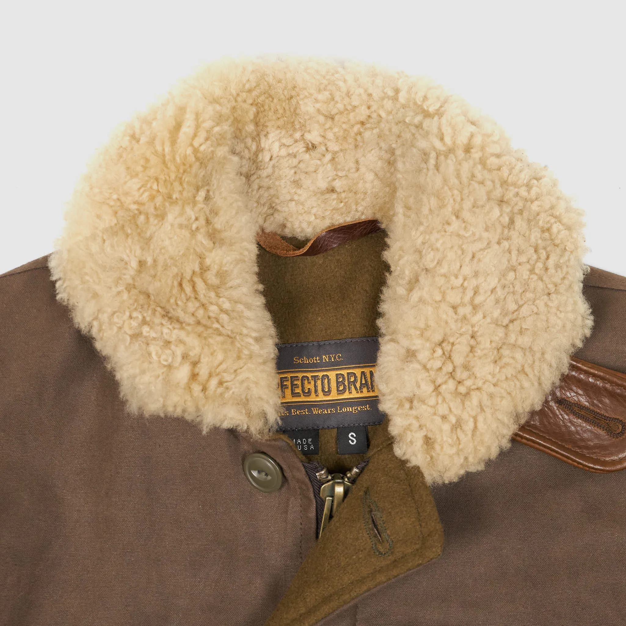 Schott N.Y.C. Waxed Cotton Deck Jacket sold by DeeCee style product image thumbnail 4