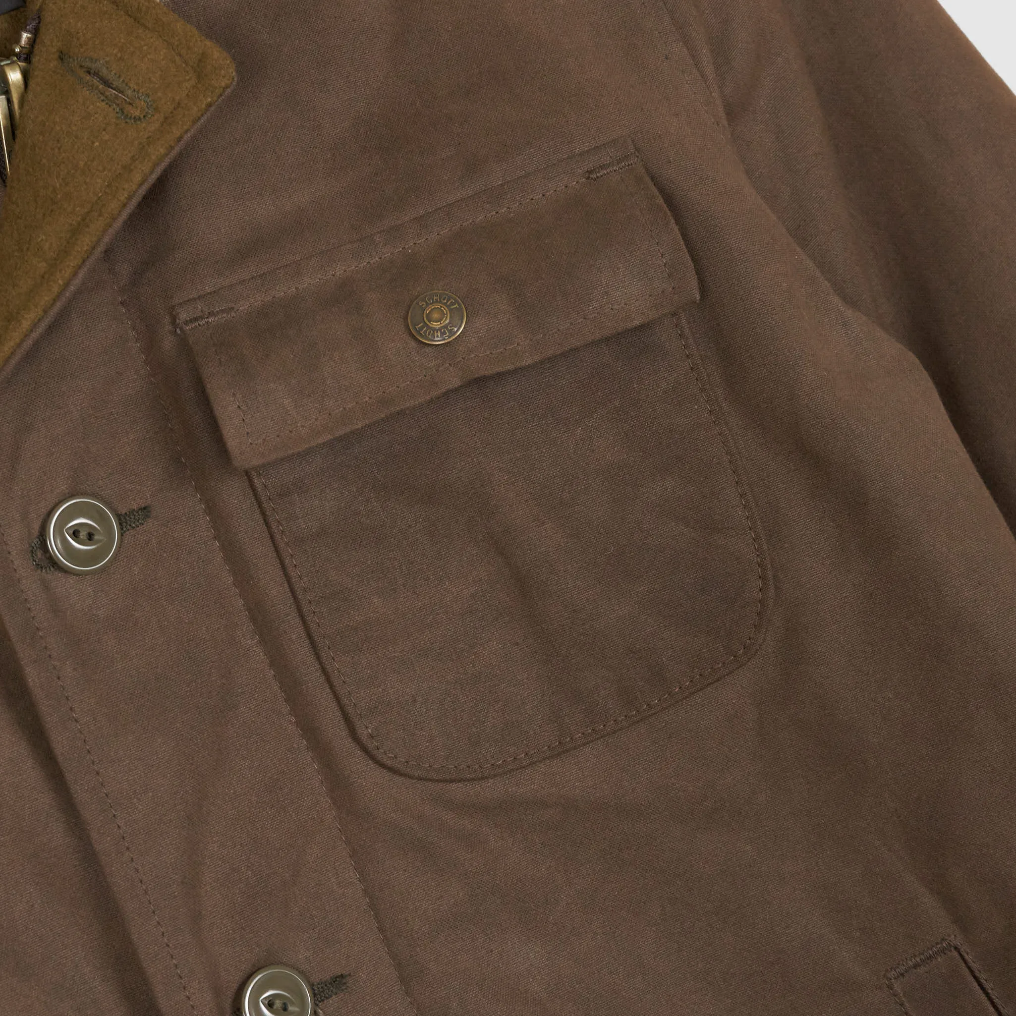 Schott N.Y.C. Waxed Cotton Deck Jacket sold by DeeCee style product image thumbnail 5
