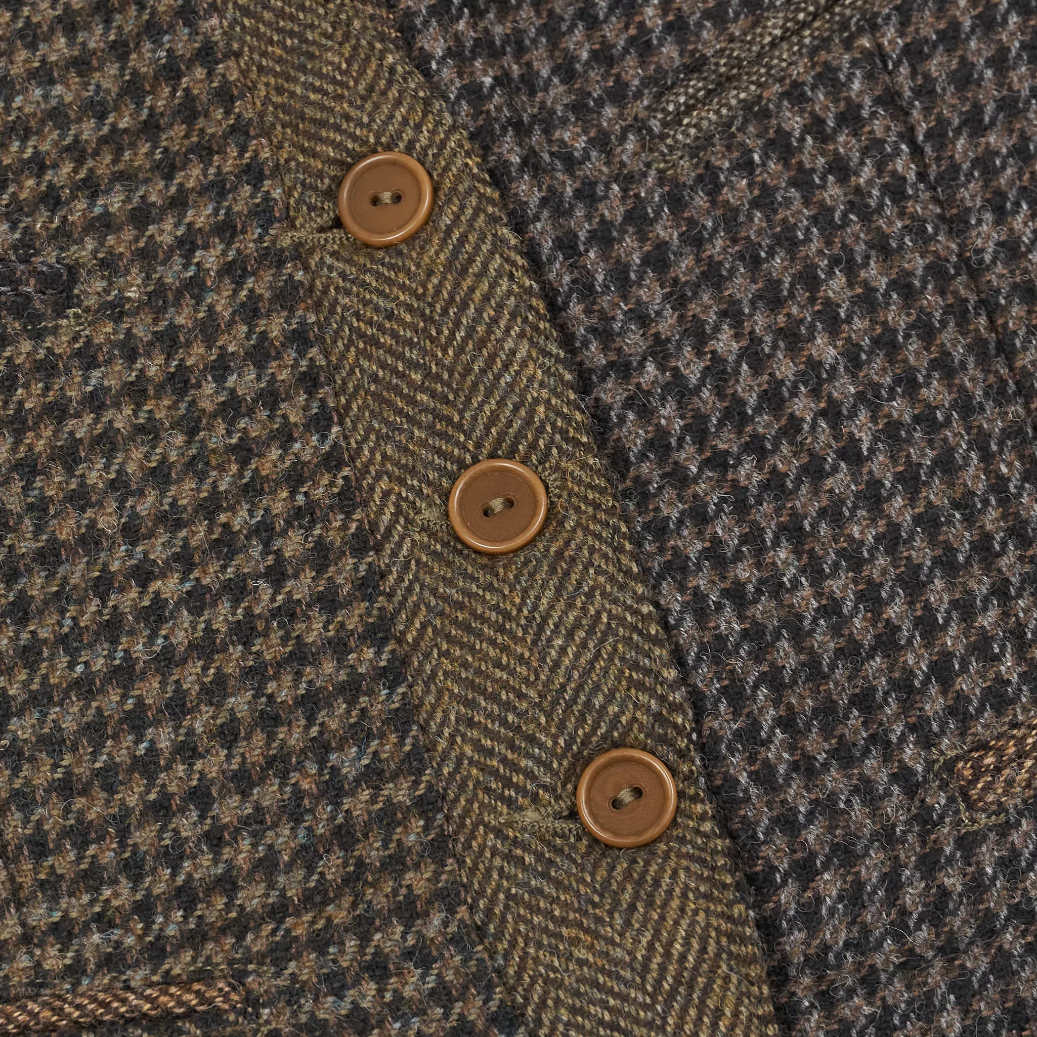 Double RL Ladies Lined Tweed Vest sold by DeeCee style product image thumbnail 5