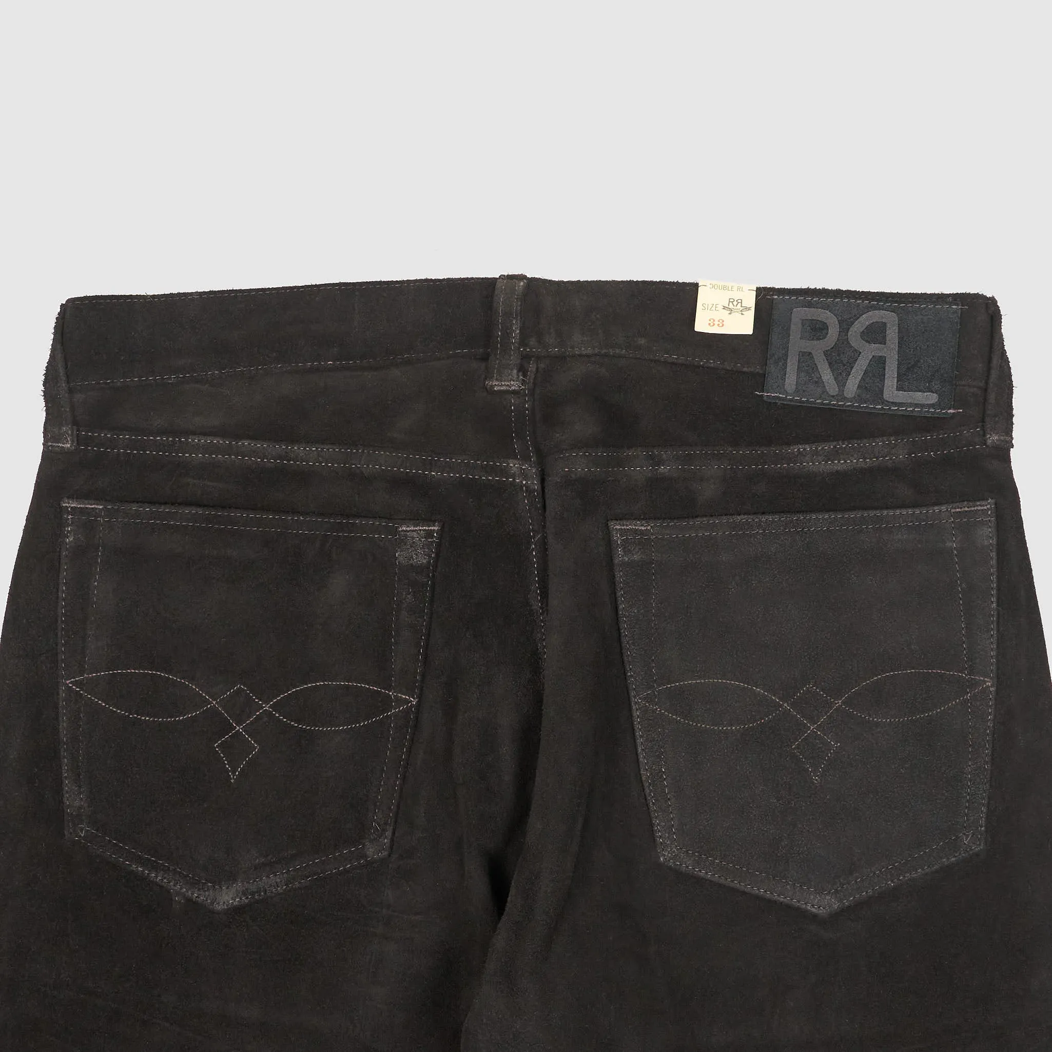 Double RL Roughout Suede Pant sold by DeeCee style product image thumbnail 5