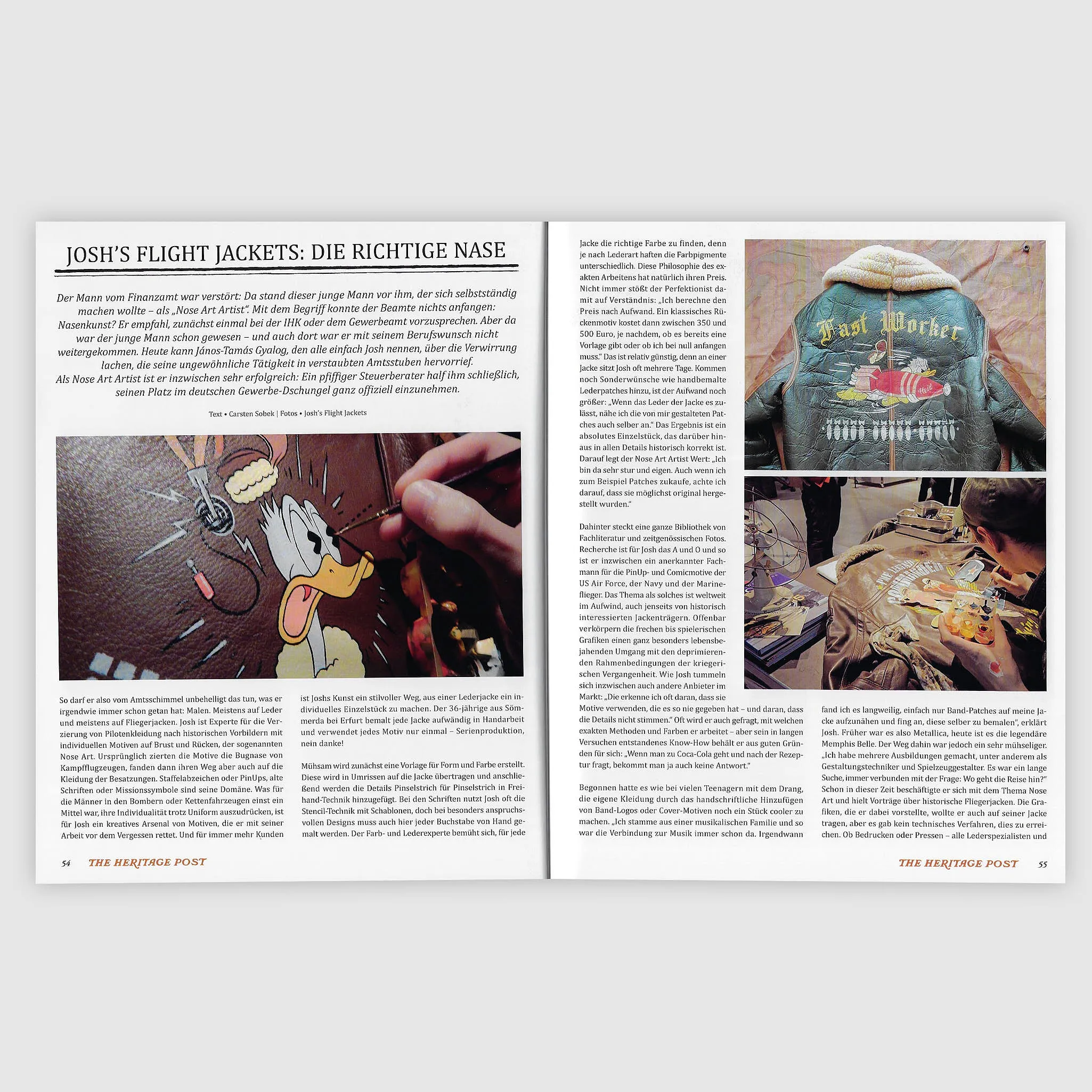 The Heritage Post Leather Special Issue sold by DeeCee style product image thumbnail 3