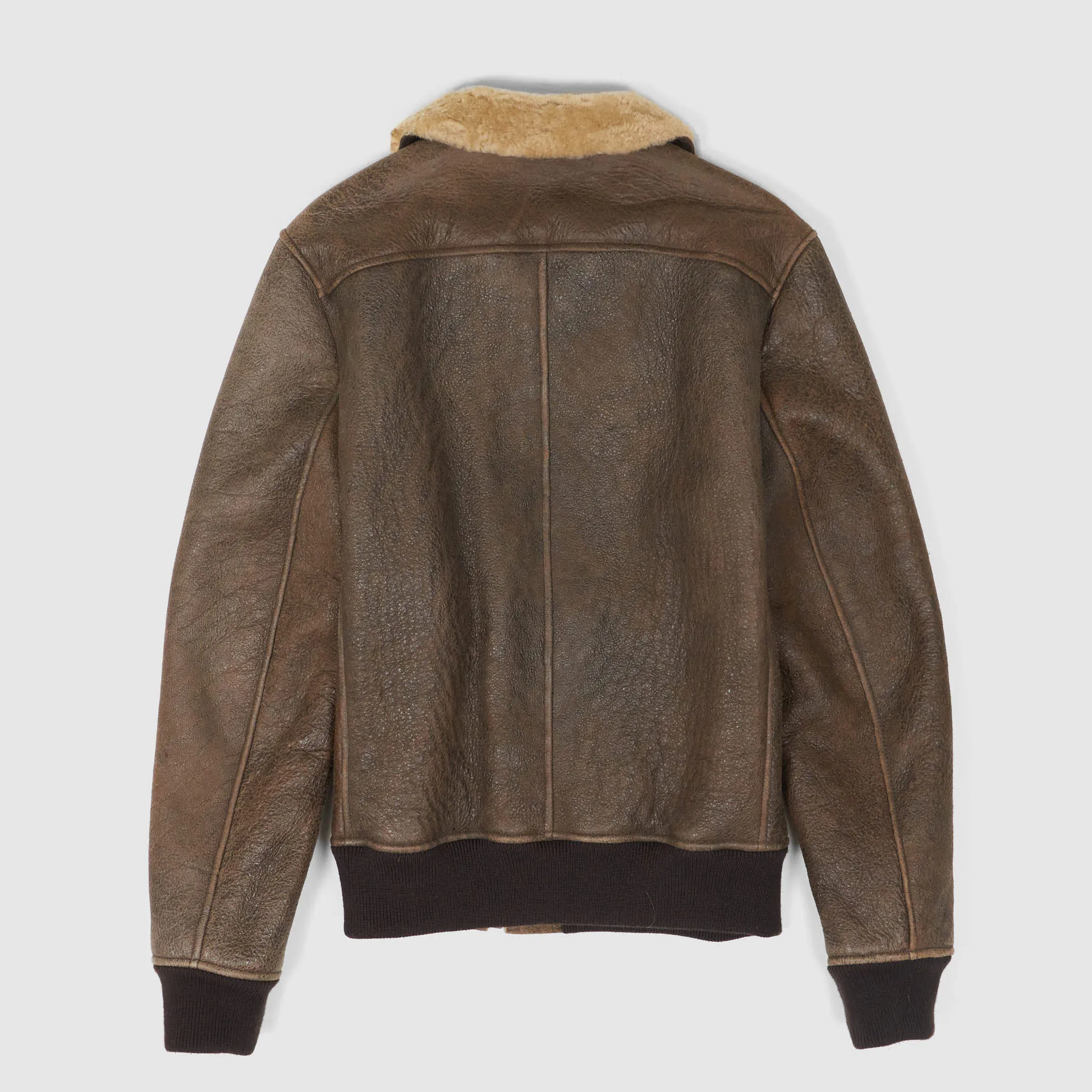 Stewart Bomber Shearling Leather Lumber sold by DeeCee style product image thumbnail 3