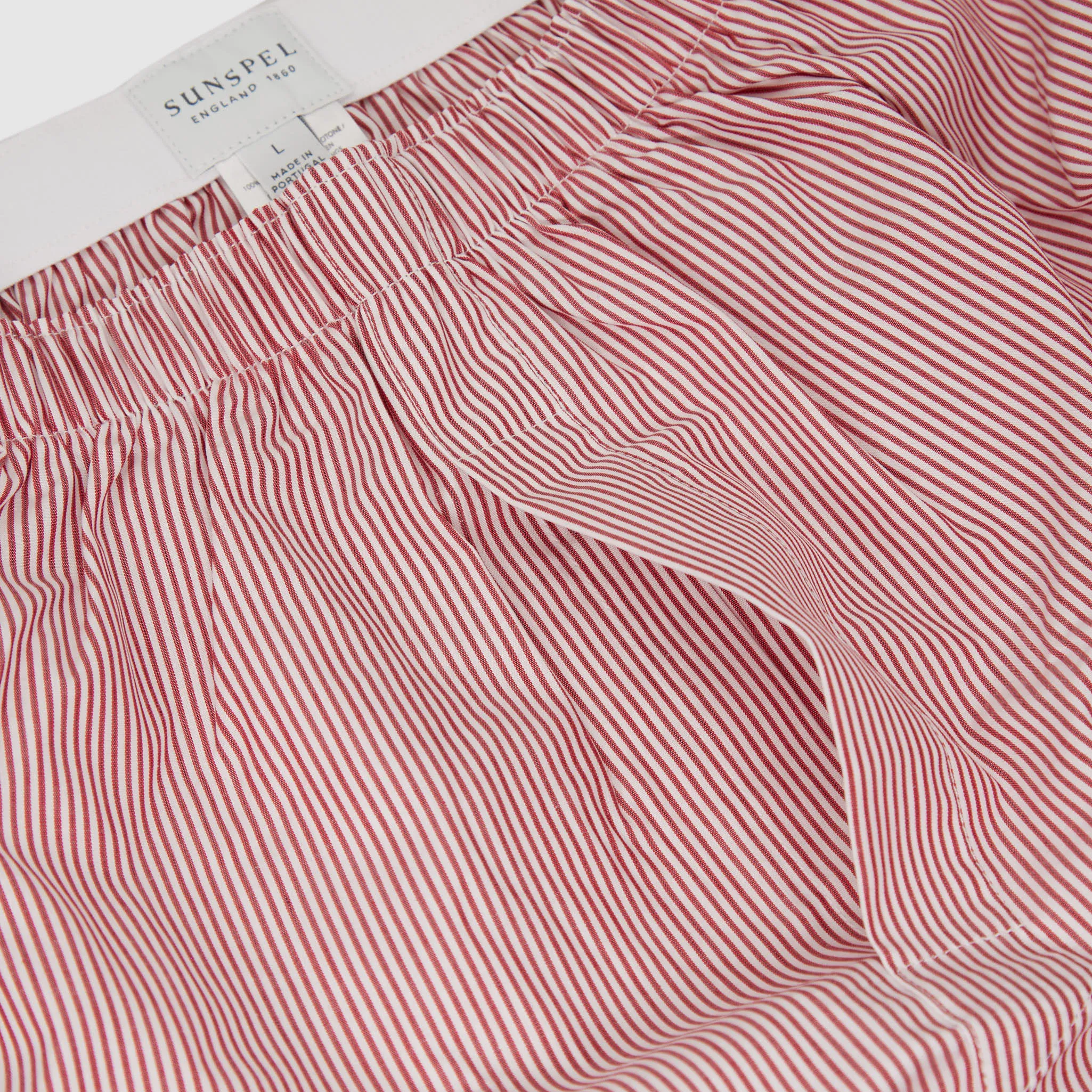 Sunspel Classic Pinstripe Boxers sold by DeeCee style product image thumbnail 4