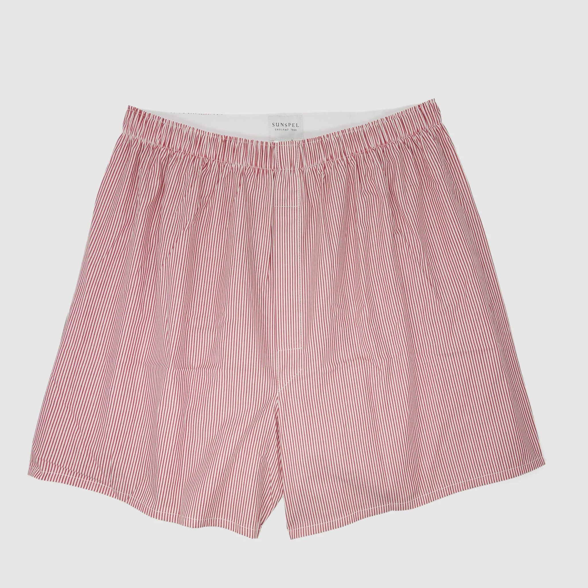 Sunspel Classic Pinstripe Boxers sold by DeeCee style