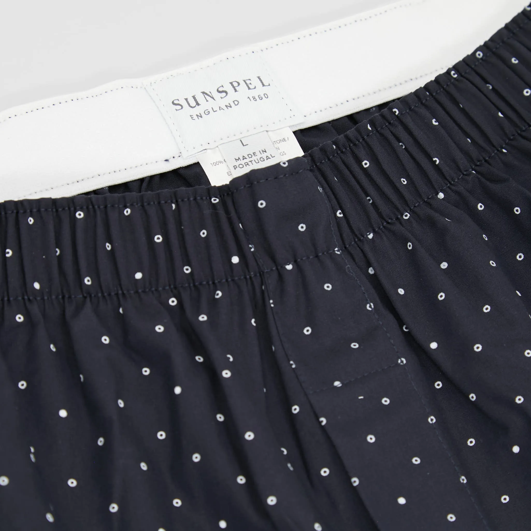 Sunspel Classic Dots Boxers sold by DeeCee style product image thumbnail 4