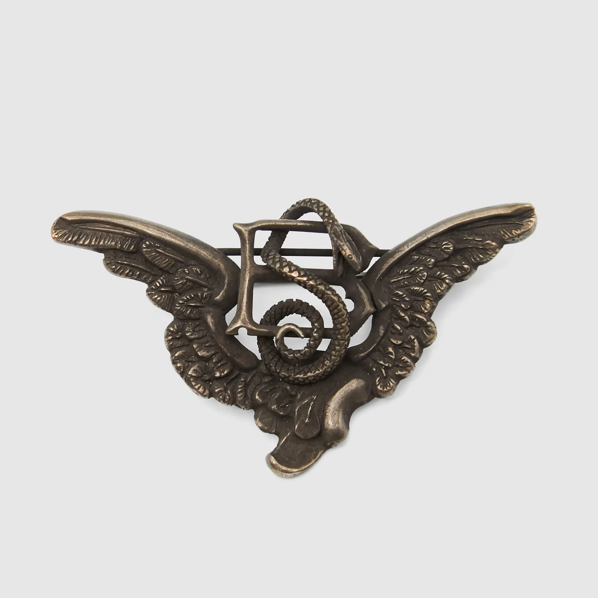 Black Sign Fibula Pin sold by DeeCee style