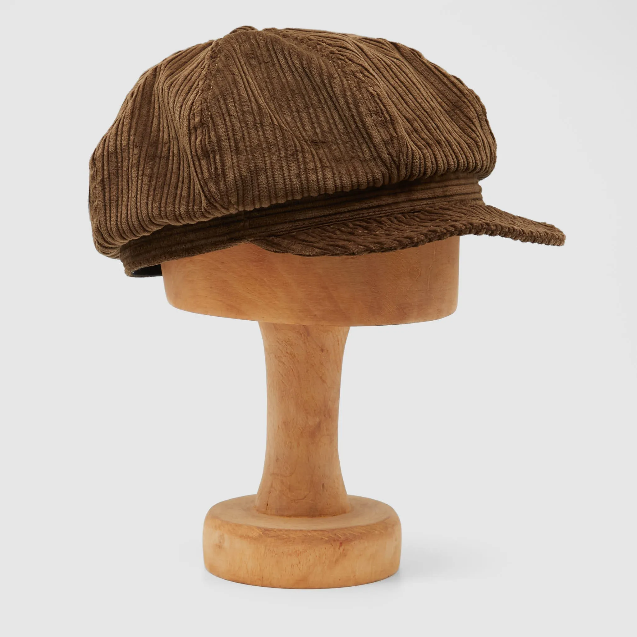 Black Sign Corduroy 8 Panel Newsboy Cap sold by DeeCee style