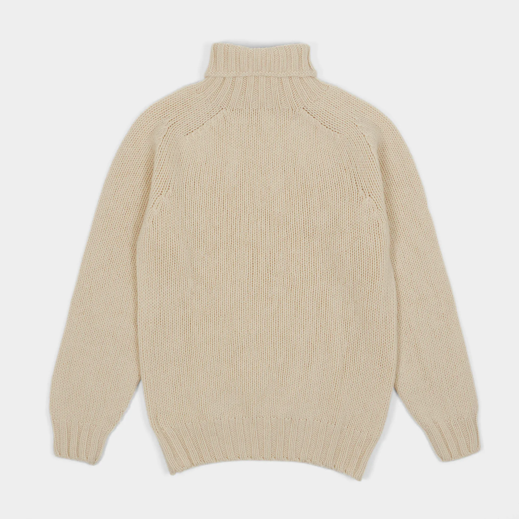 Aero Leather Rollneck Submariner Shetland Pullover sold by DeeCee style product image thumbnail 3