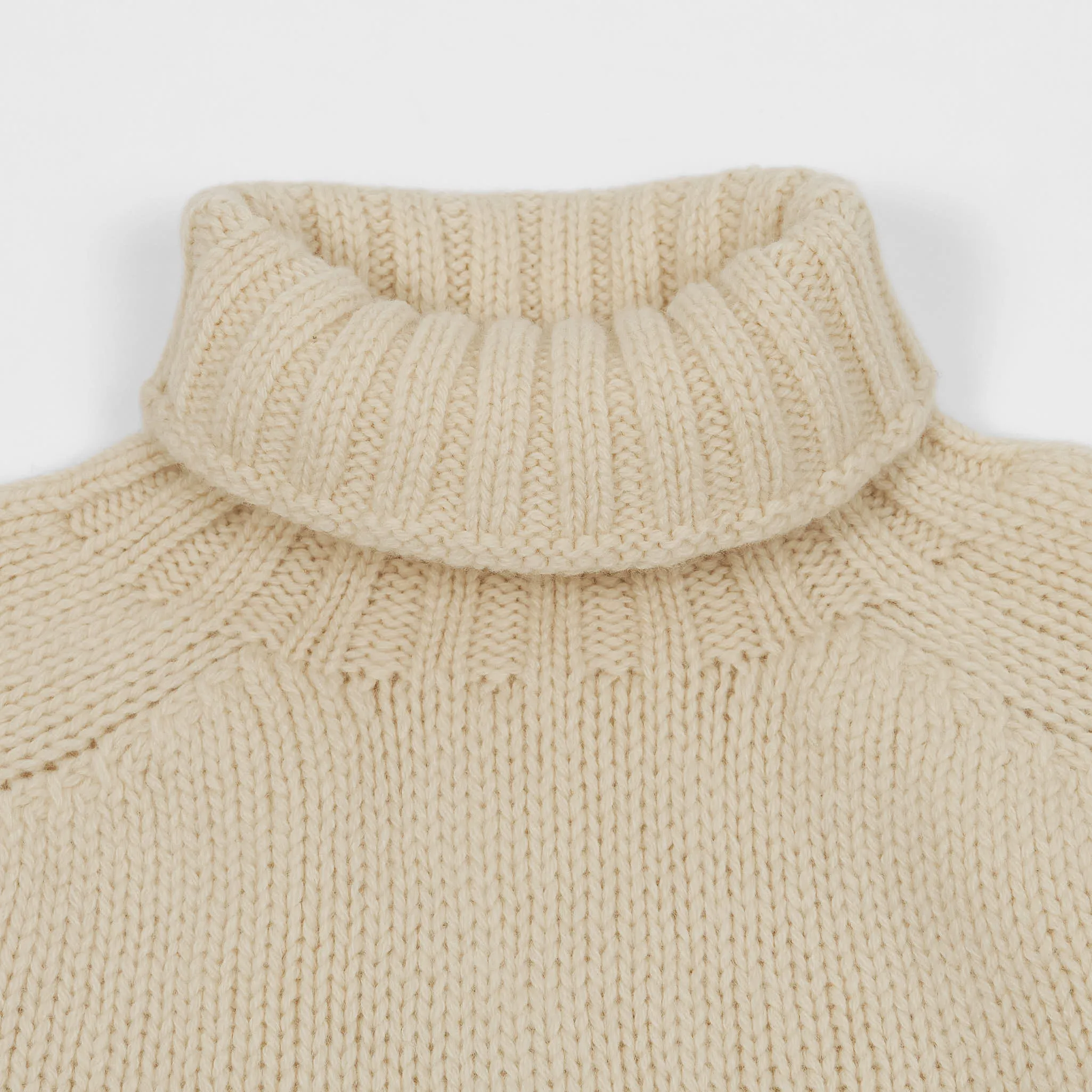 Aero Leather Rollneck Submariner Shetland Pullover sold by DeeCee style product image thumbnail 4