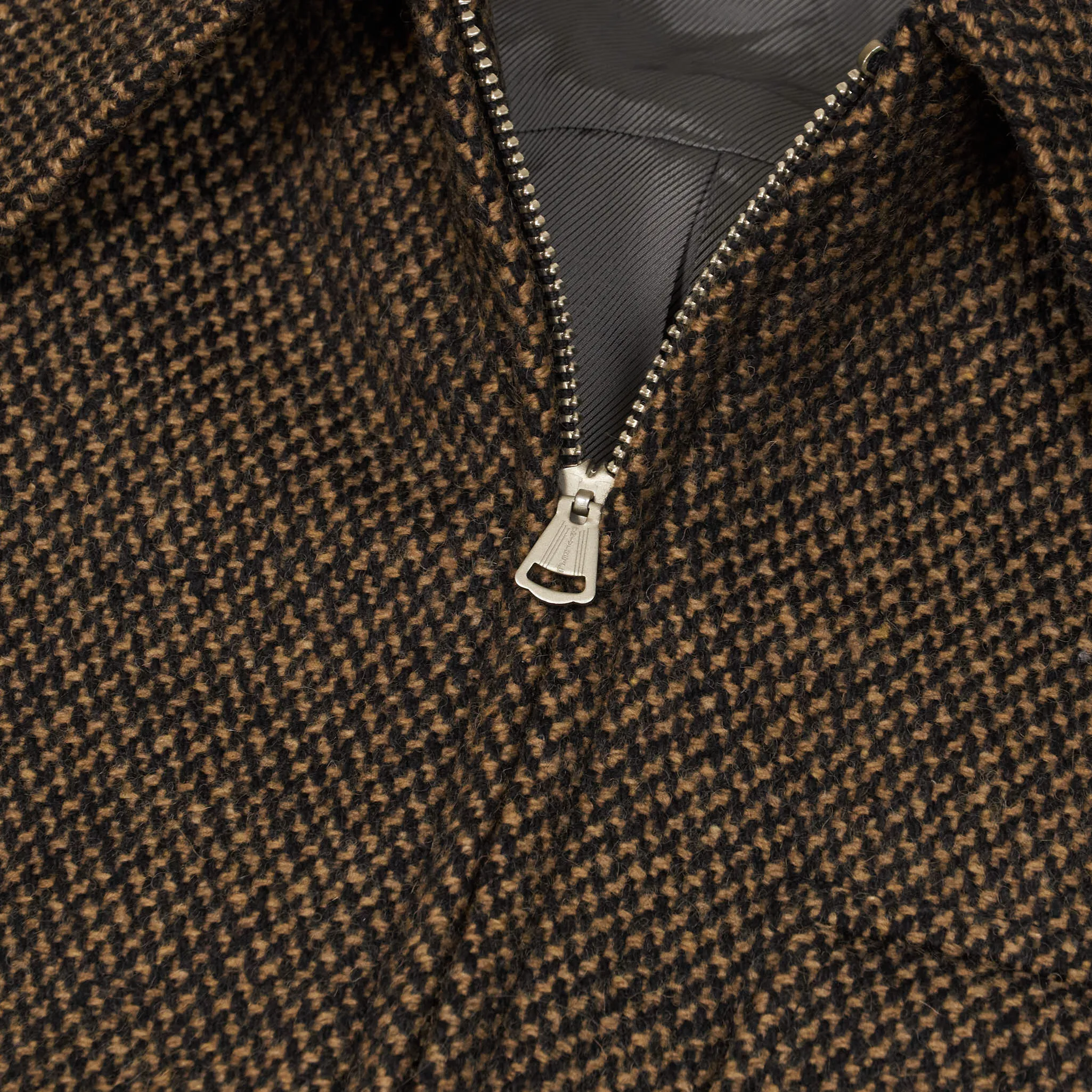 Black Sign 1930s Short Car Wind Block Jacket sold by DeeCee style product image thumbnail 5