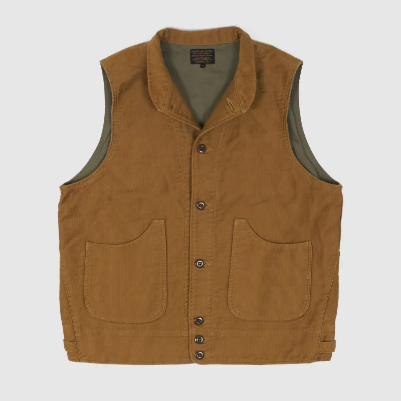 Black Sign 1930s Military Cord Vest made by Black Sign