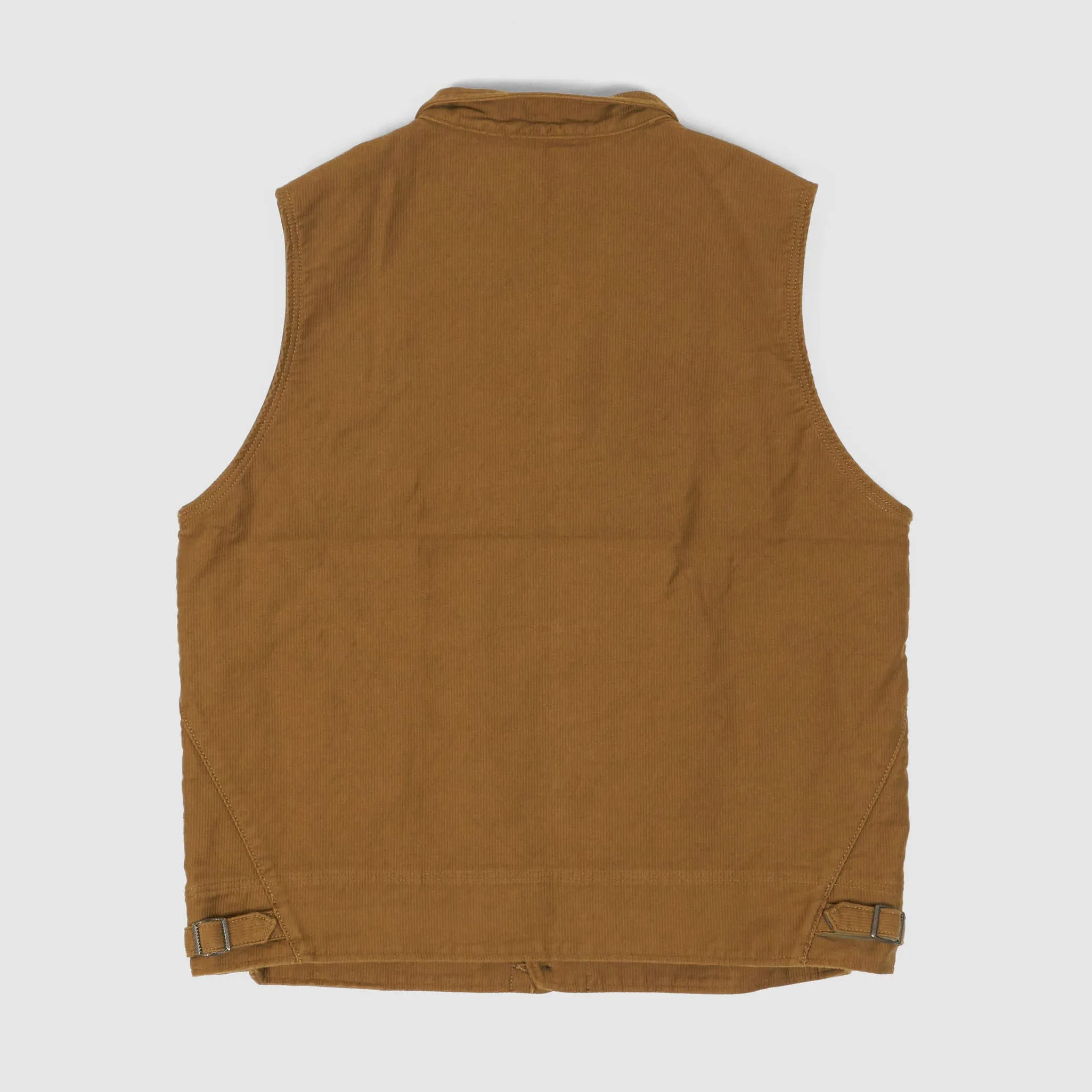 Black Sign 1930s Military Cord Vest sold by DeeCee style product image thumbnail 2