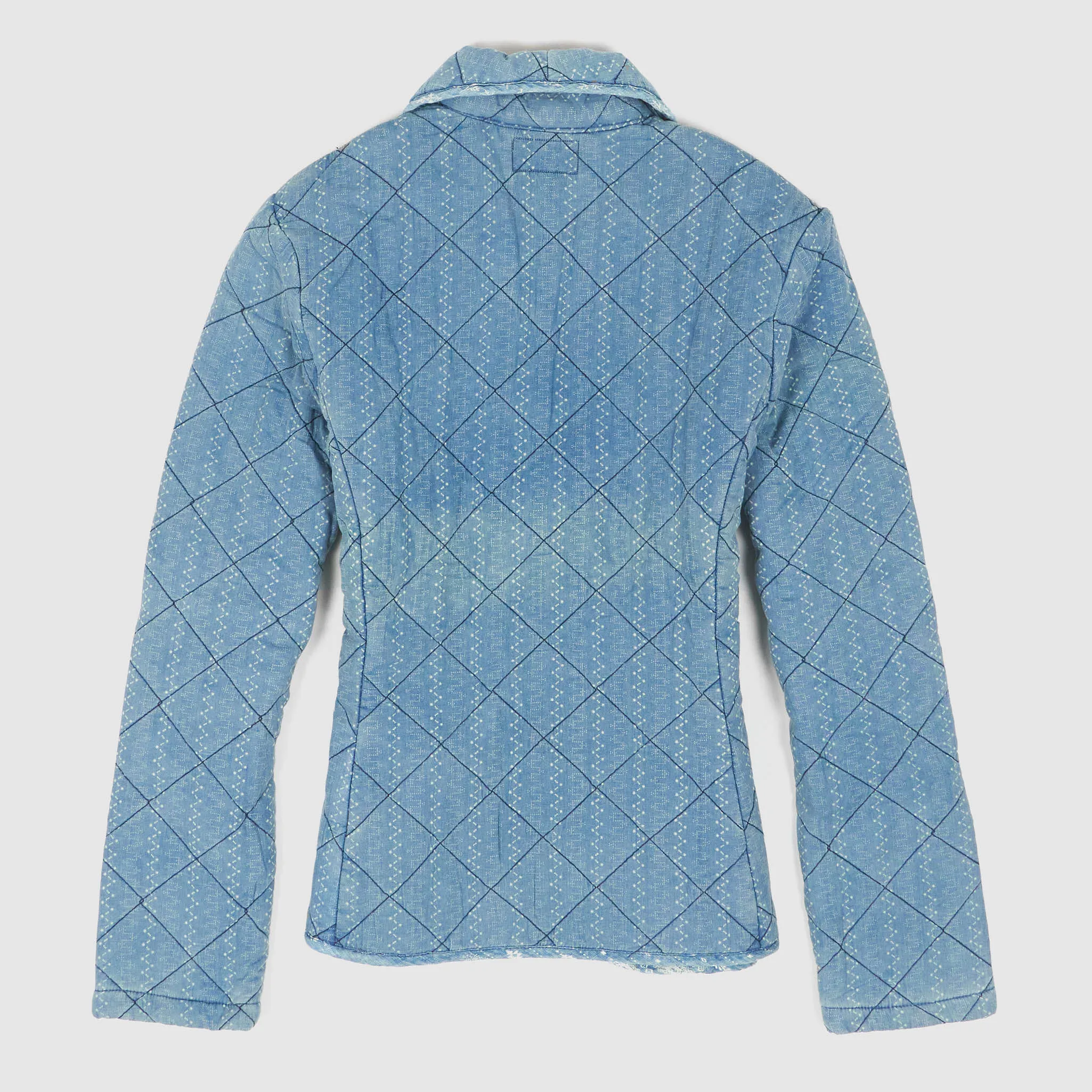 Double RL Quilted Indigo Cotton Jacket sold by DeeCee style product image thumbnail 3