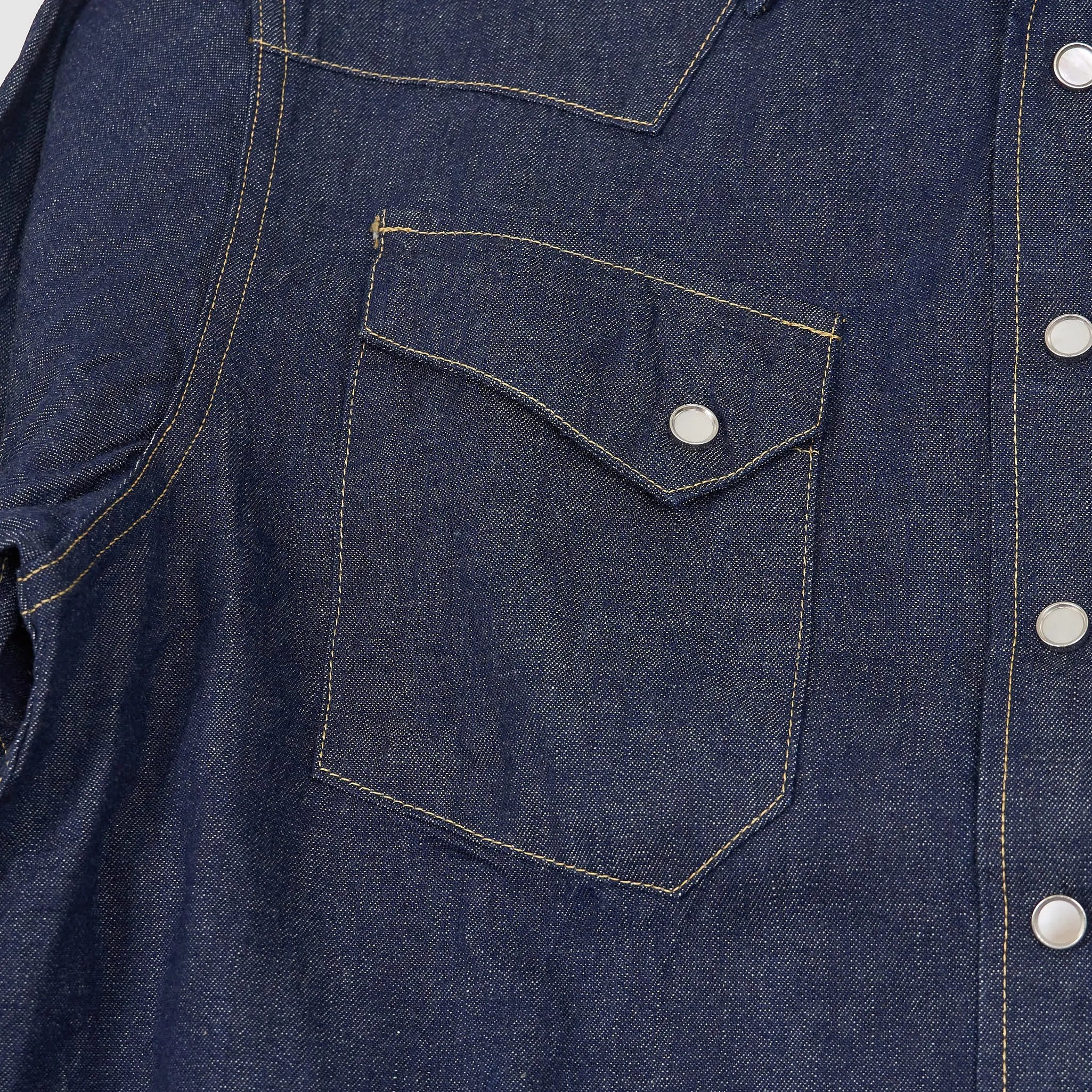 Sugar Cane Western Wear Denim Overshirt sold by DeeCee style product image thumbnail 4