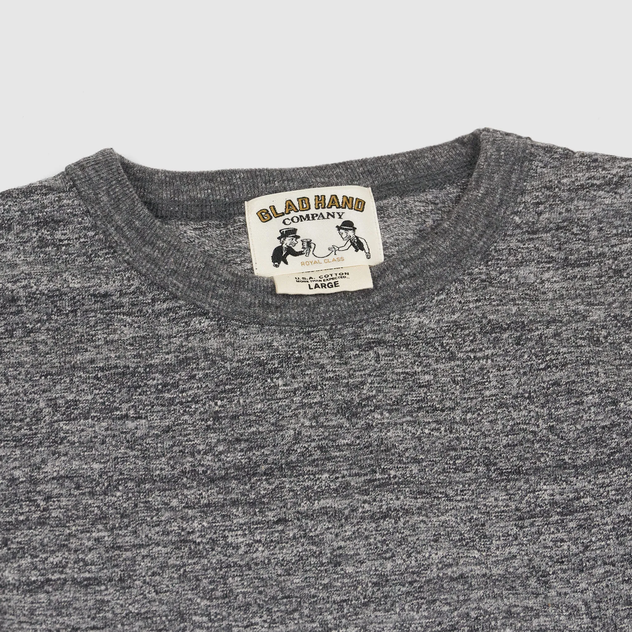 Glad Hand & Co. Longsleeve Basic Crew Neck T-Shirt sold by DeeCee style product image thumbnail 4