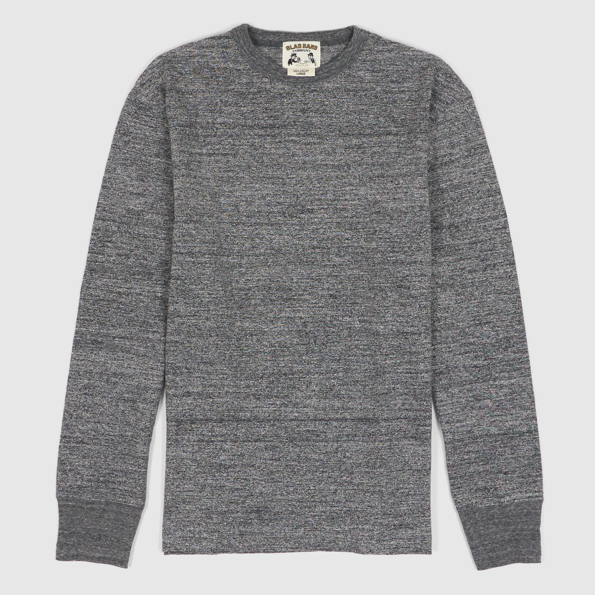 Glad Hand & Co. Longsleeve Basic Crew Neck T-Shirt sold by DeeCee style product image thumbnail 2
