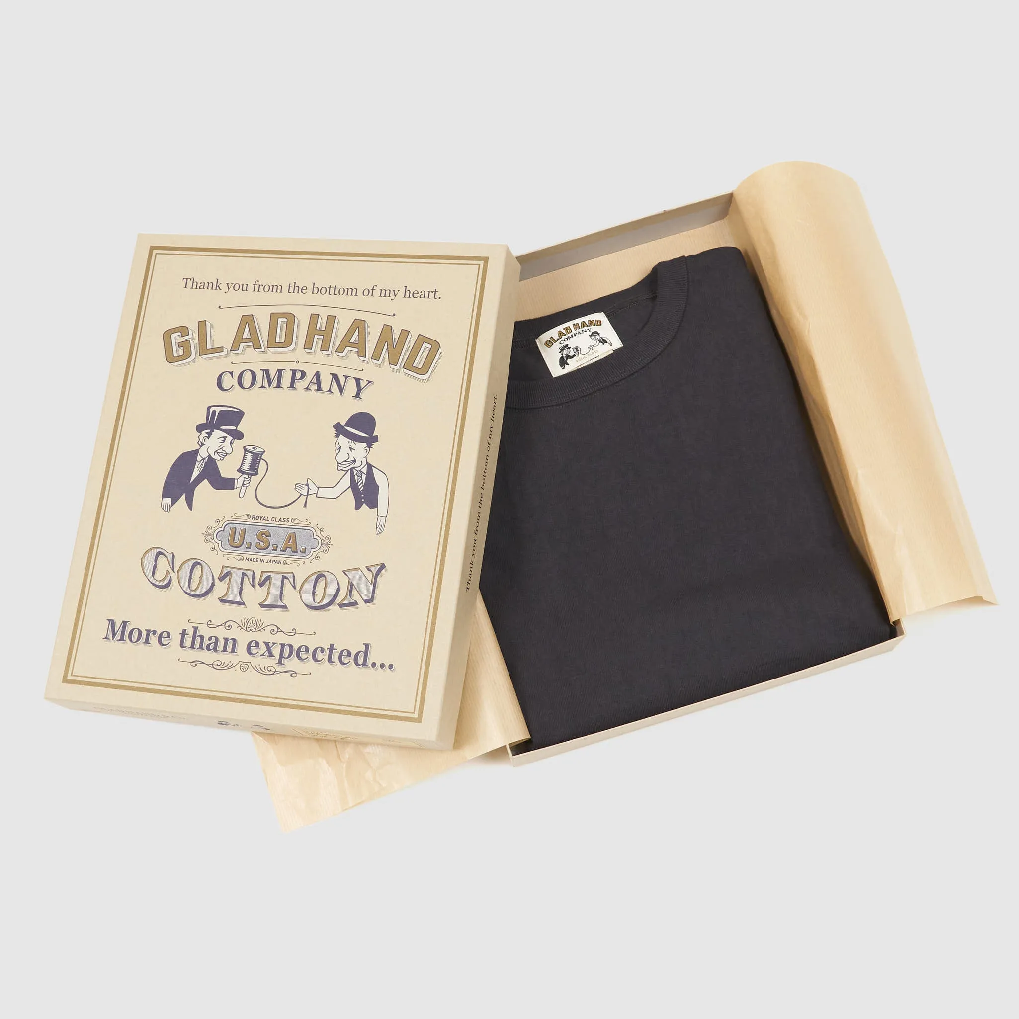 Glad Hand & Co. Royal Crewneck T-Shirt sold by DeeCee style