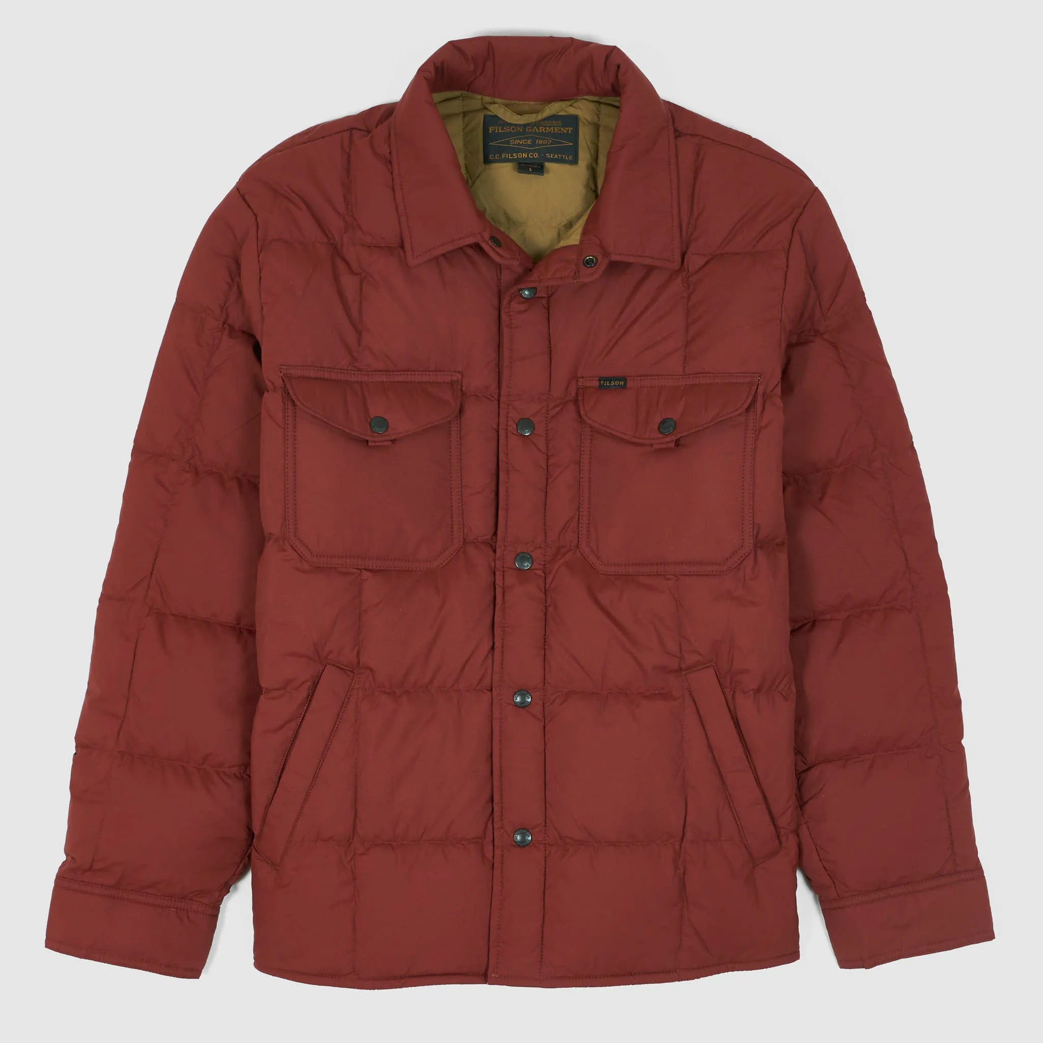 Filson Lightweight Down Jac-Shirt sold by DeeCee style