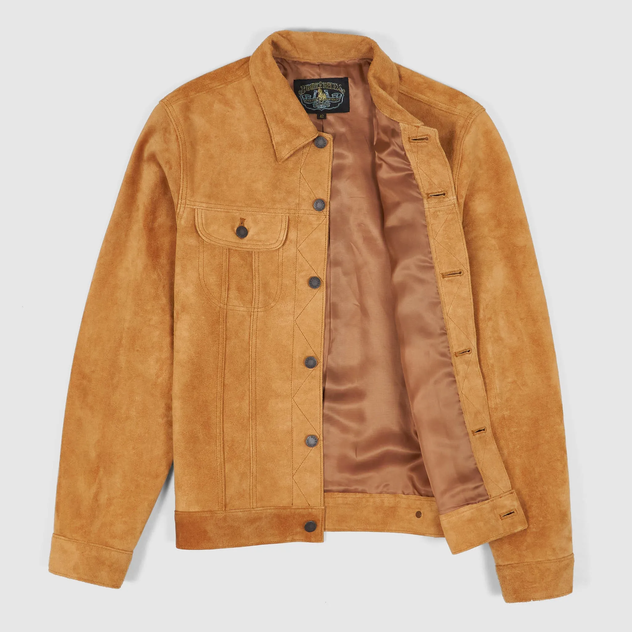 Double Helix The Boxer Leather Trucker Jacket sold by DeeCee style product image thumbnail 2