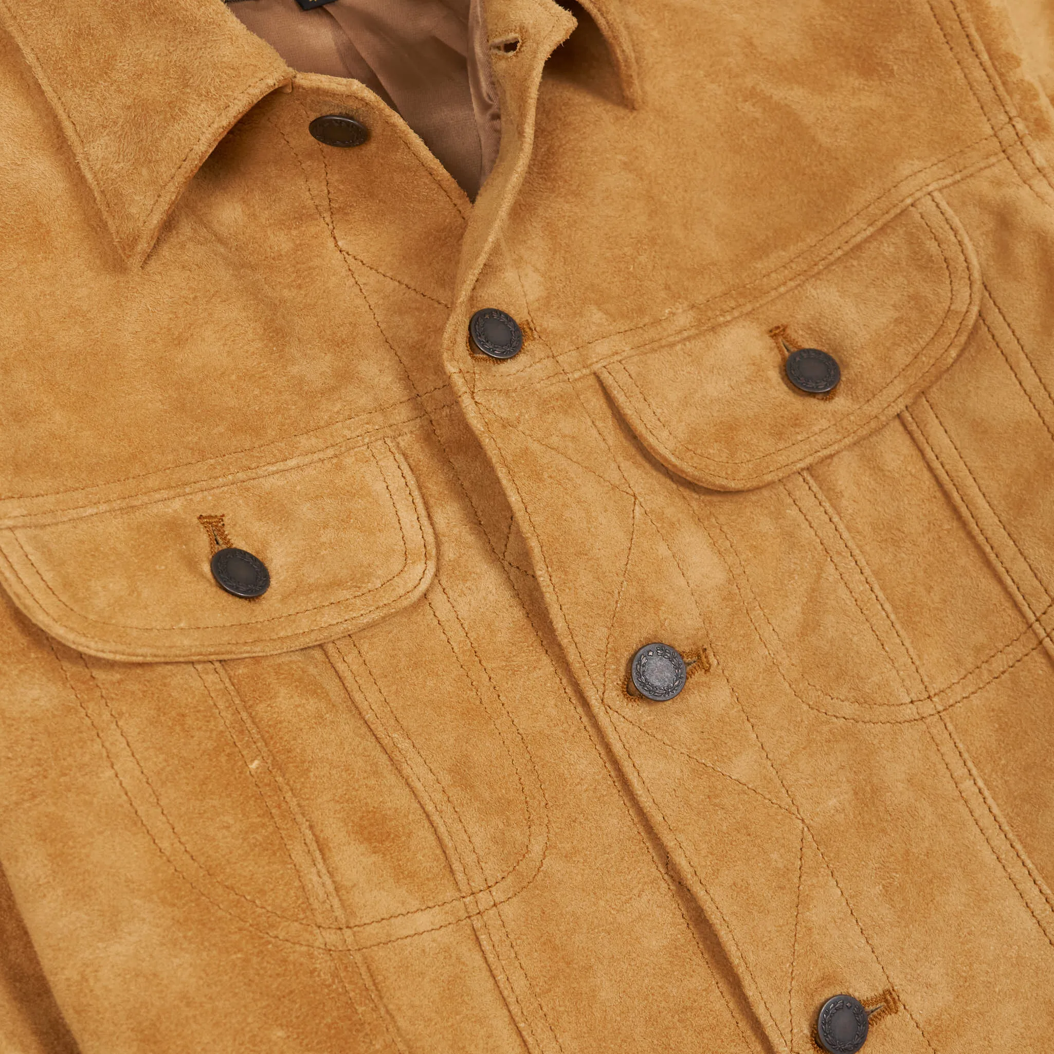 Double Helix The Boxer Leather Trucker Jacket sold by DeeCee style product image thumbnail 4