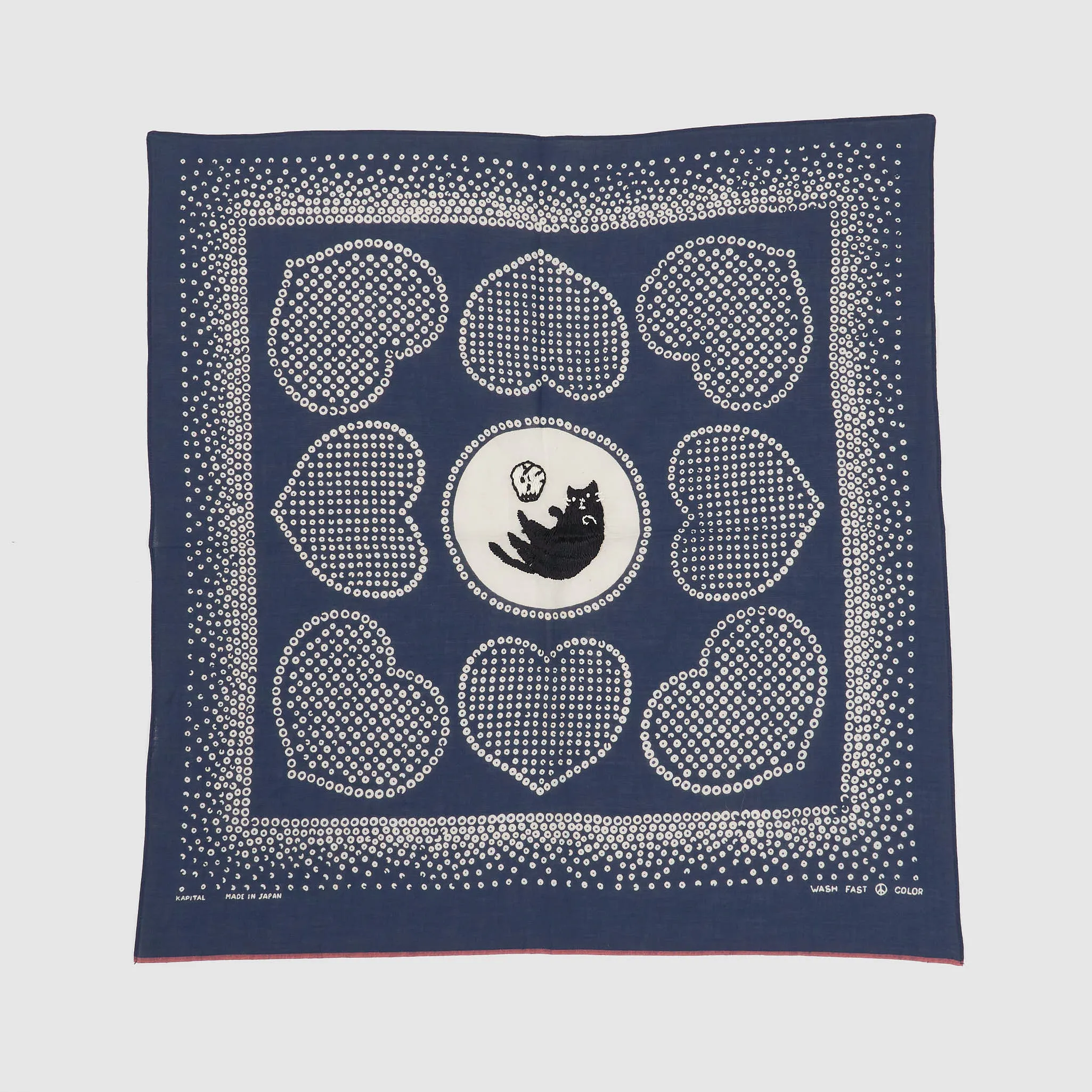 Kapital Love Cat Bandana sold by DeeCee style