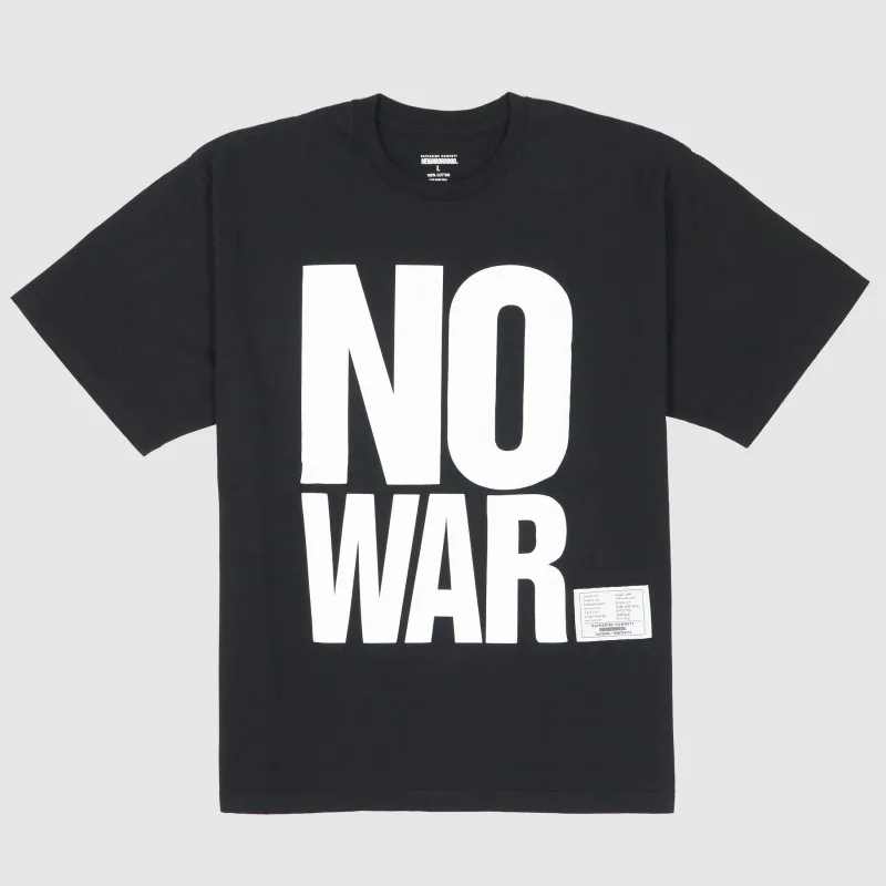 Neighborhood x Katharine Hamnett «No War» Crew Neck T-Shirt sold by DeeCee style
