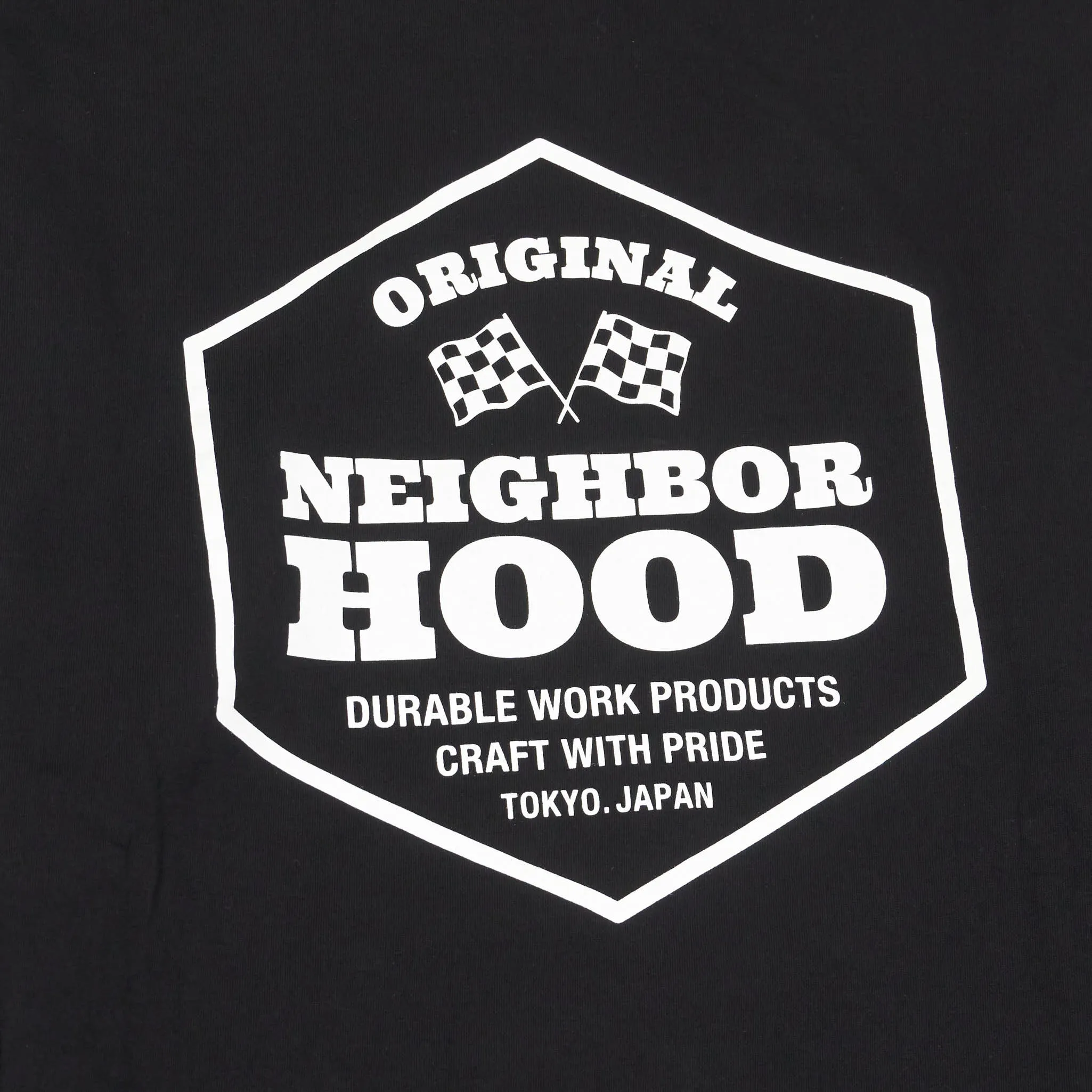 Neighborhood Logo Crew Neck Backprint Long Sleeve T-Shirt sold by DeeCee style product image thumbnail 4