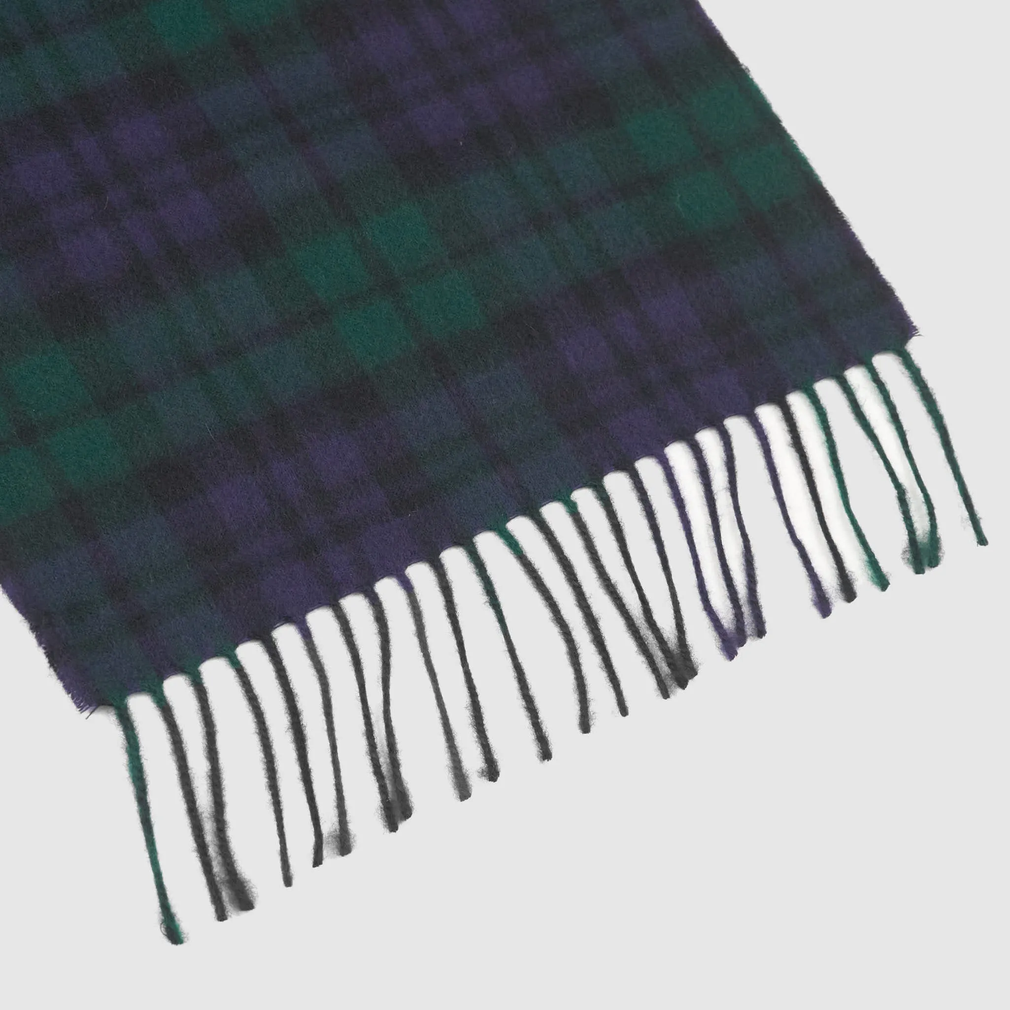 Double RL Plaid Cashmere Scarf sold by DeeCee style product image thumbnail 3