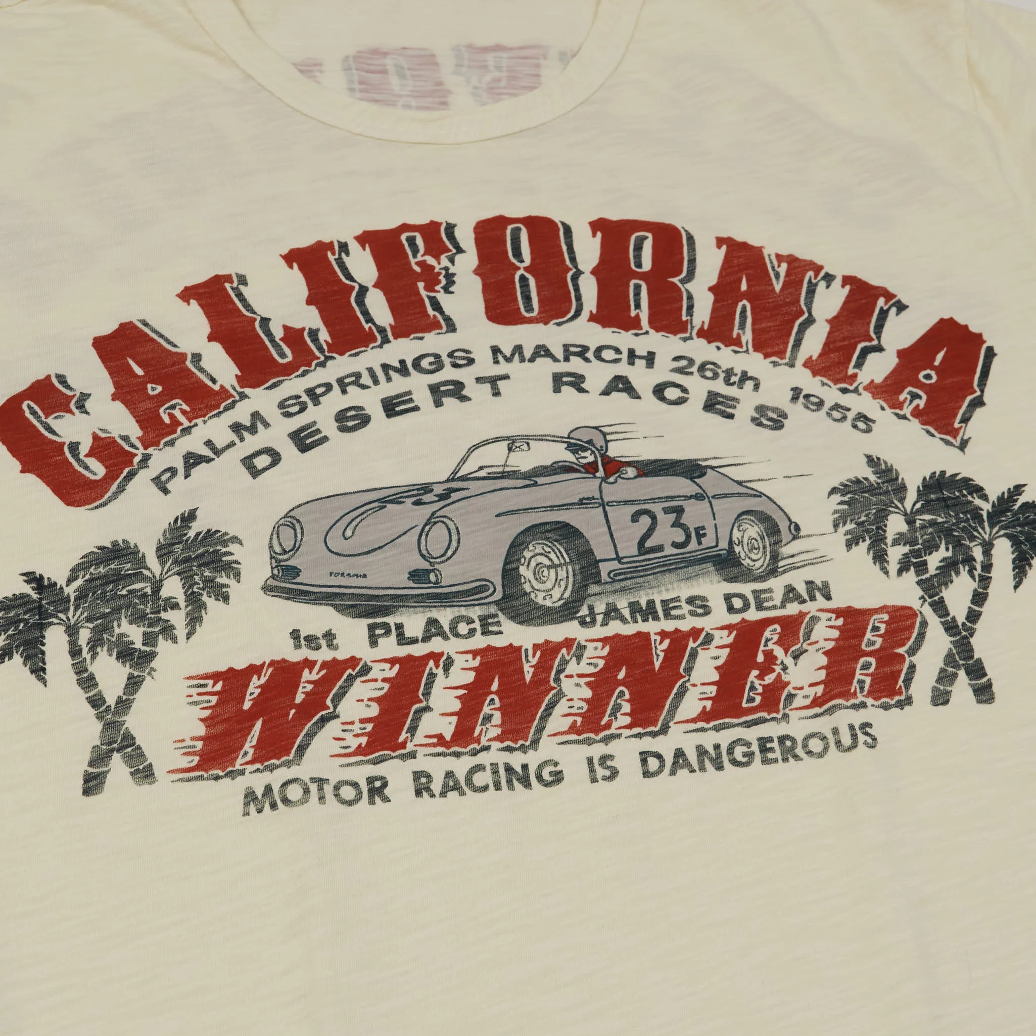 Johnson Motors Inc. California Desert Races Crew Neck T-Shirt sold by DeeCee style product image thumbnail 5