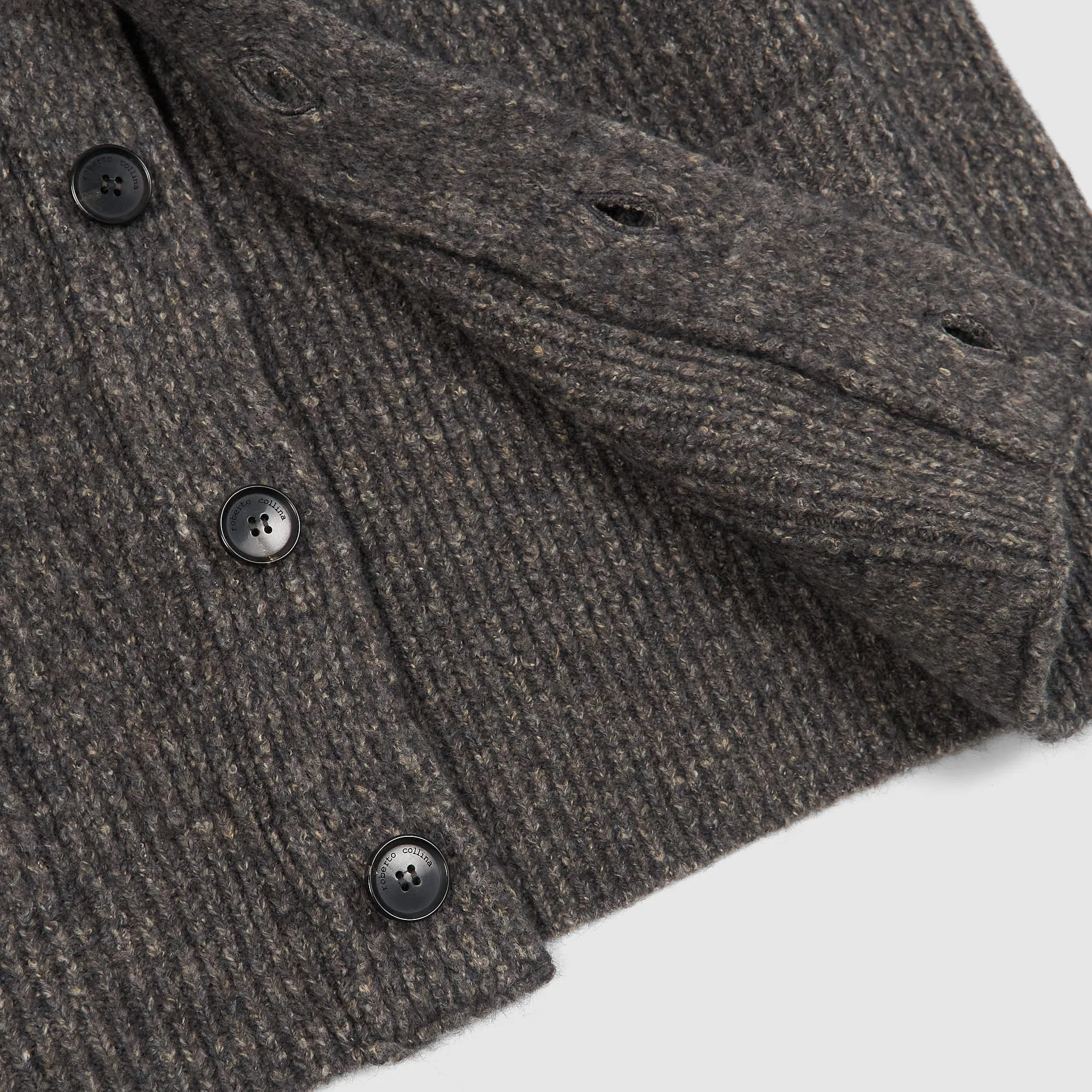 Roberto Collina Buttoned Shawl Collar Cardigan sold by DeeCee style product image thumbnail 5