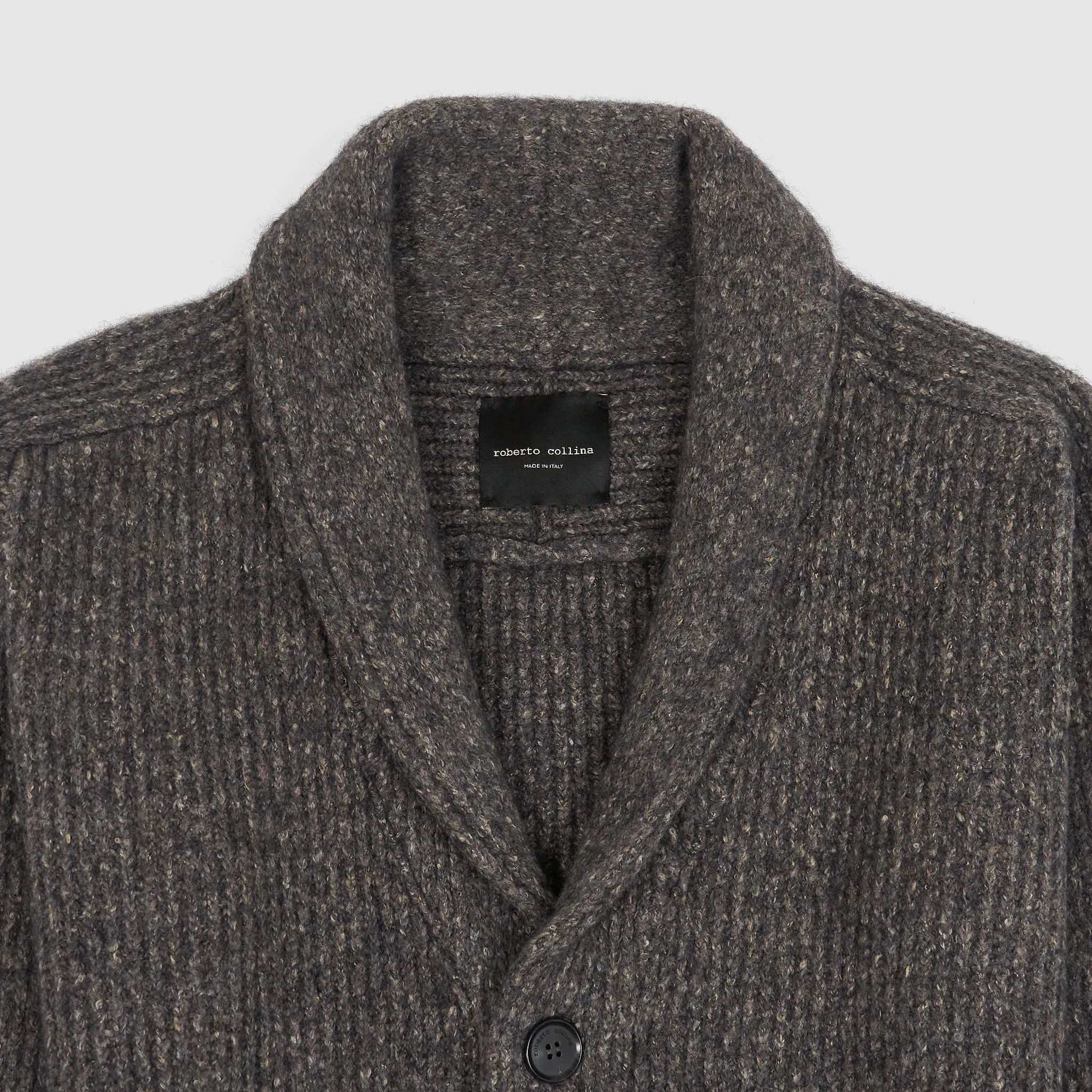Roberto Collina Buttoned Shawl Collar Cardigan sold by DeeCee style product image thumbnail 4
