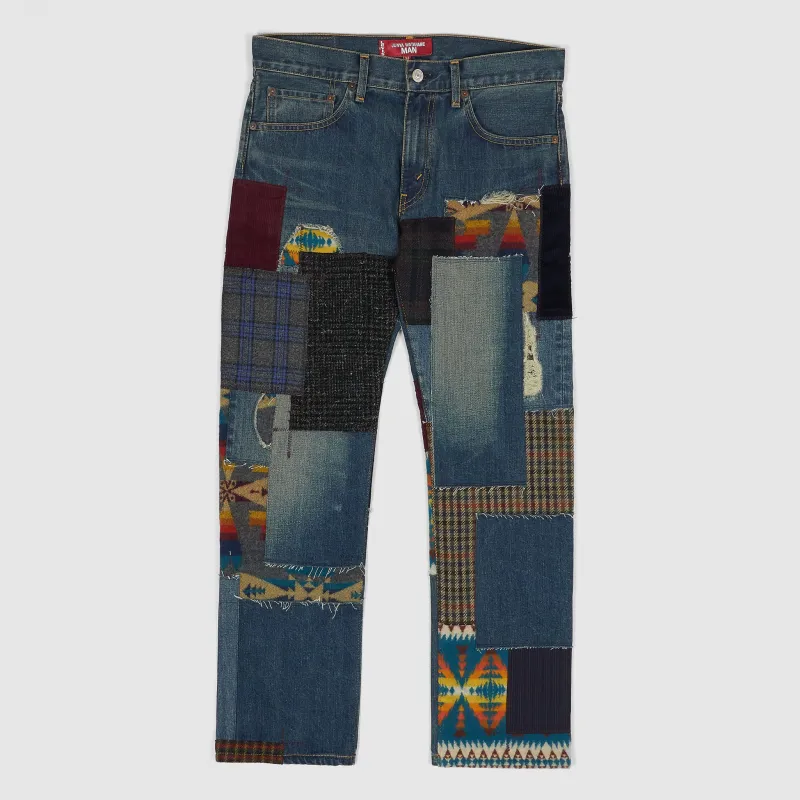 Junya Watanabe Man x Pendleton x Levi's® 511™ Denim Jeans sold by DeeCee style