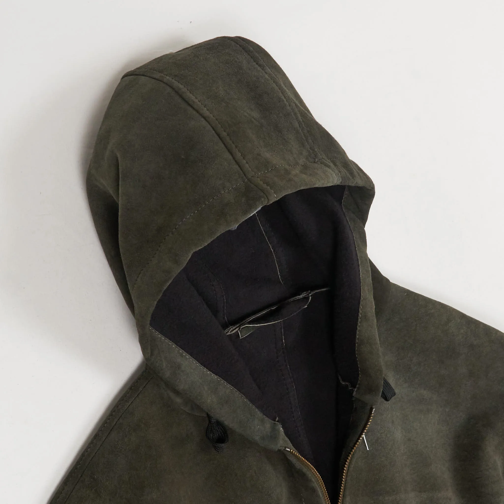 Salvatore Santoro Leather Hoodie sold by DeeCee style product image thumbnail 5