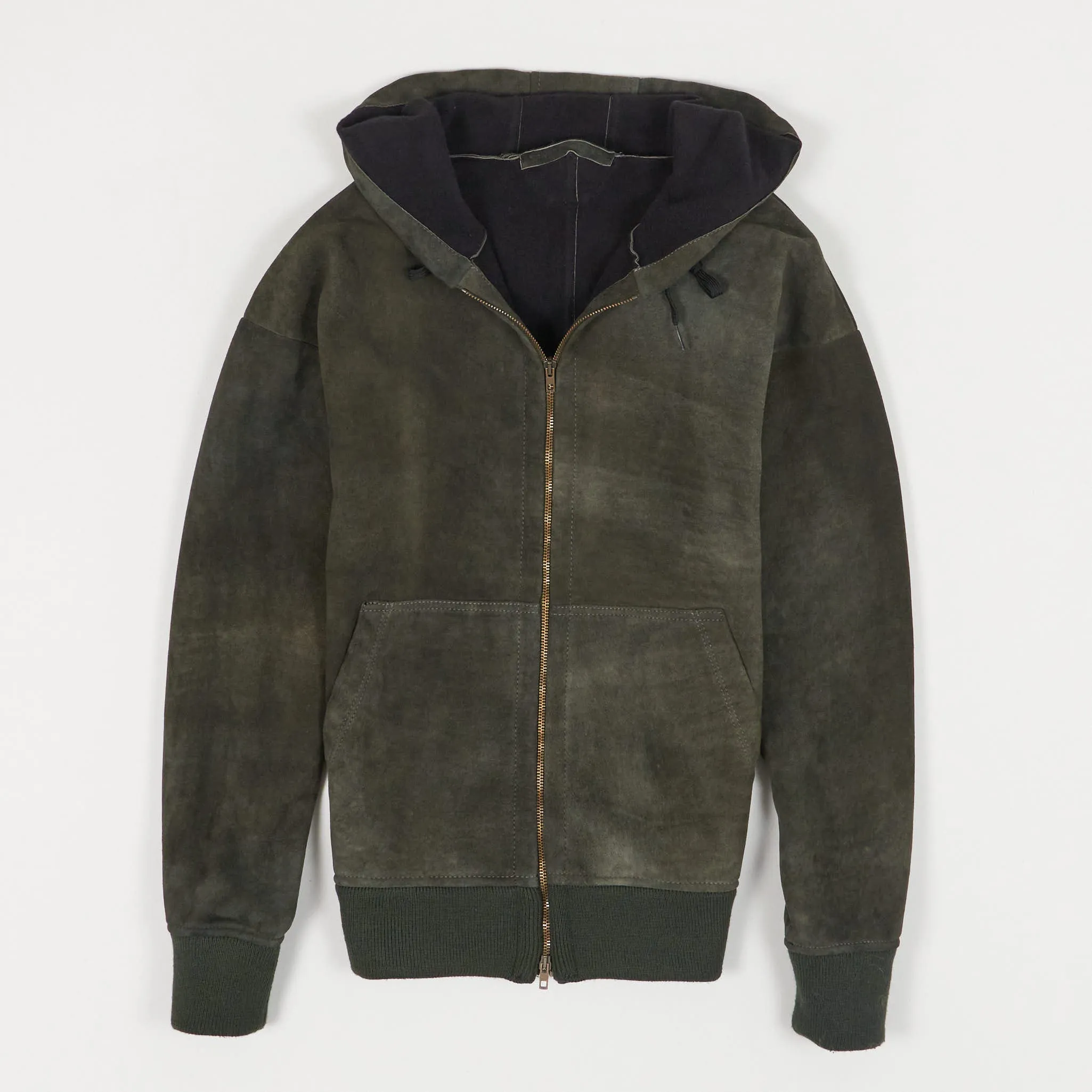 Salvatore Santoro Leather Hoodie sold by DeeCee style