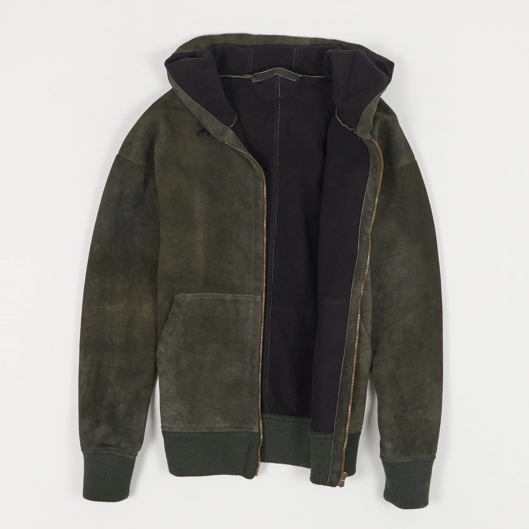 Salvatore Santoro Leather Hoodie sold by DeeCee style product image thumbnail 2