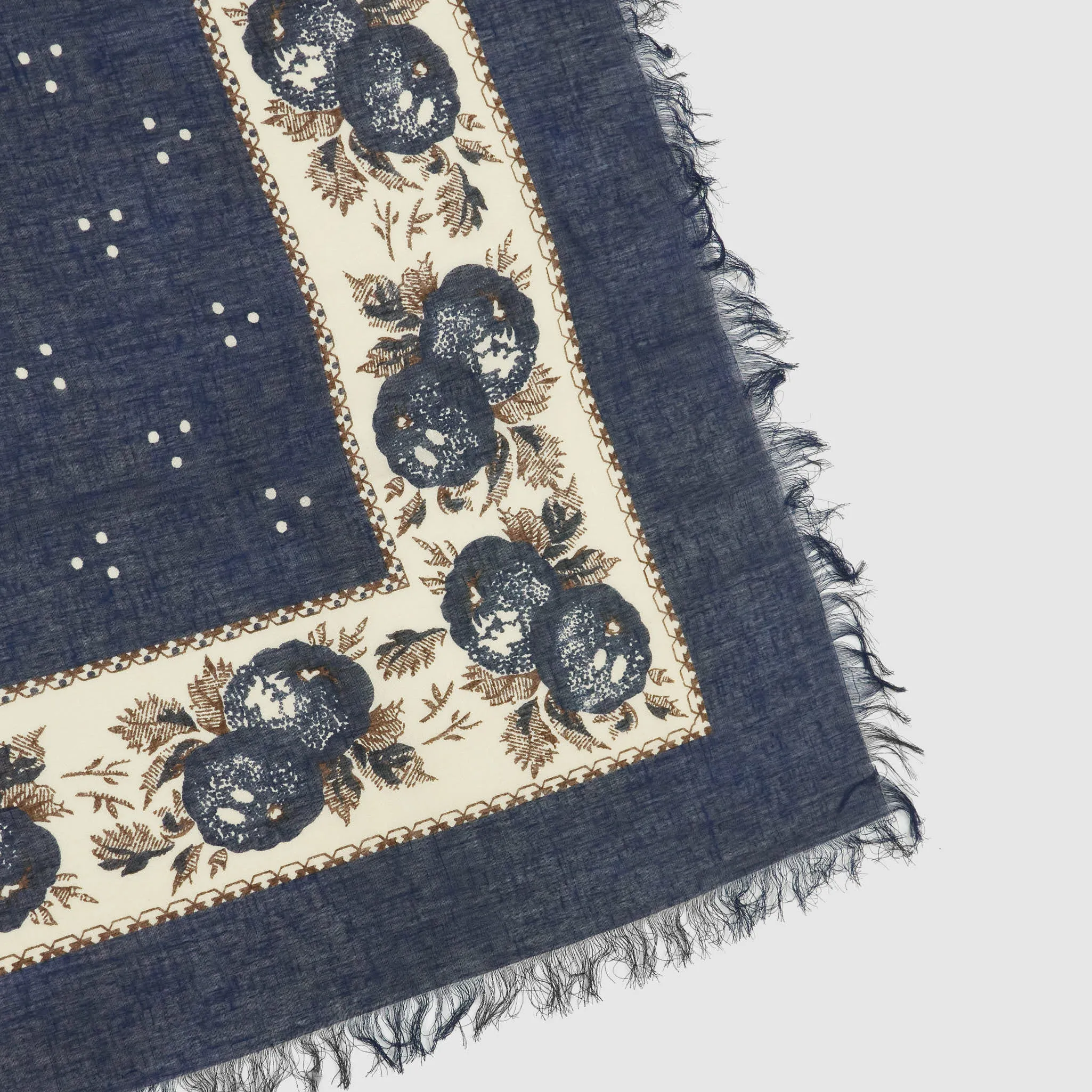 Kapital Big Fringe Stole Persimmon Scarf sold by DeeCee style product image thumbnail 3