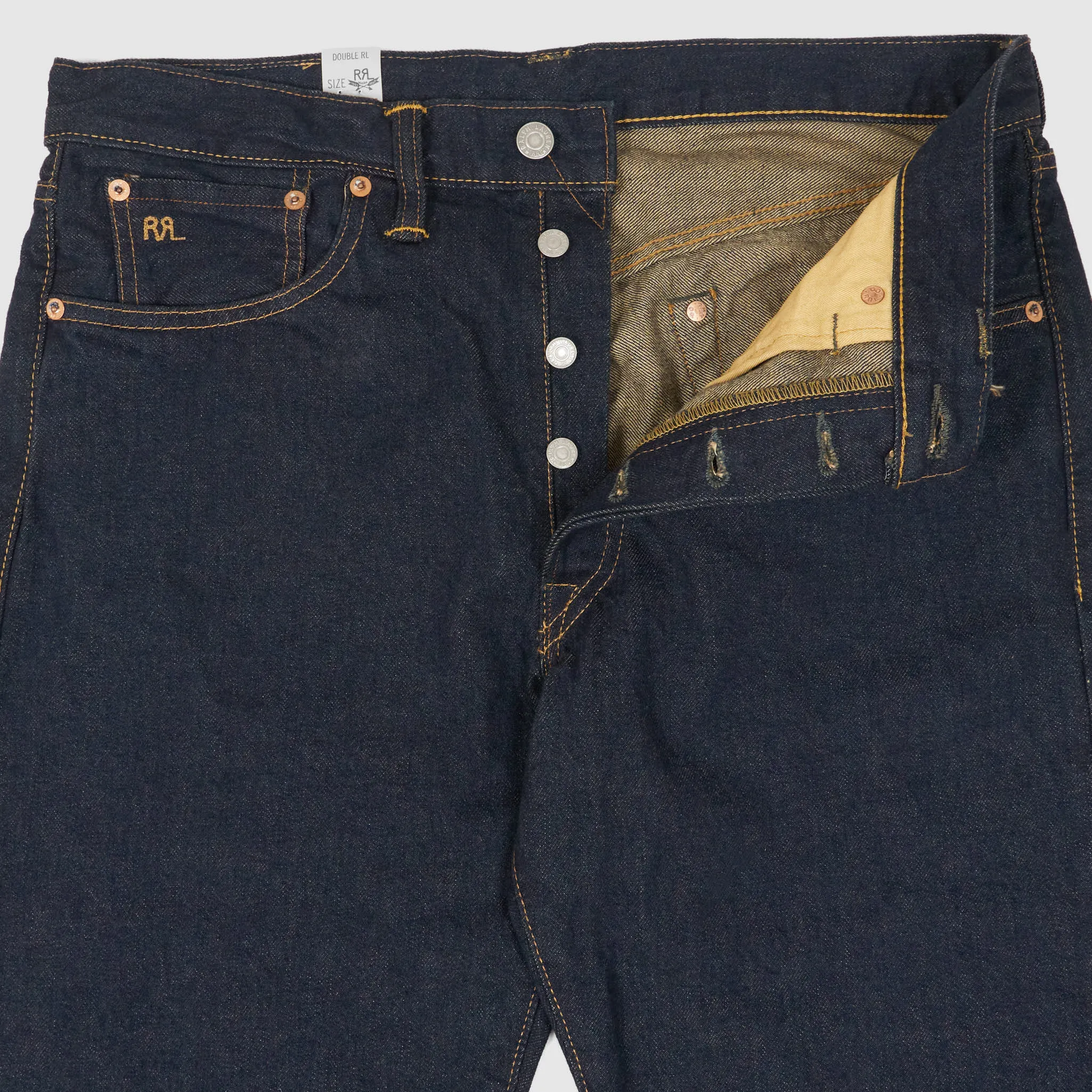 Double RL 5-Pocket Straight Leg Denim Jeans sold by DeeCee style product image thumbnail 4