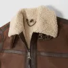 Belstaff Ladies Launch Shearling Jacket sold by DeeCee style