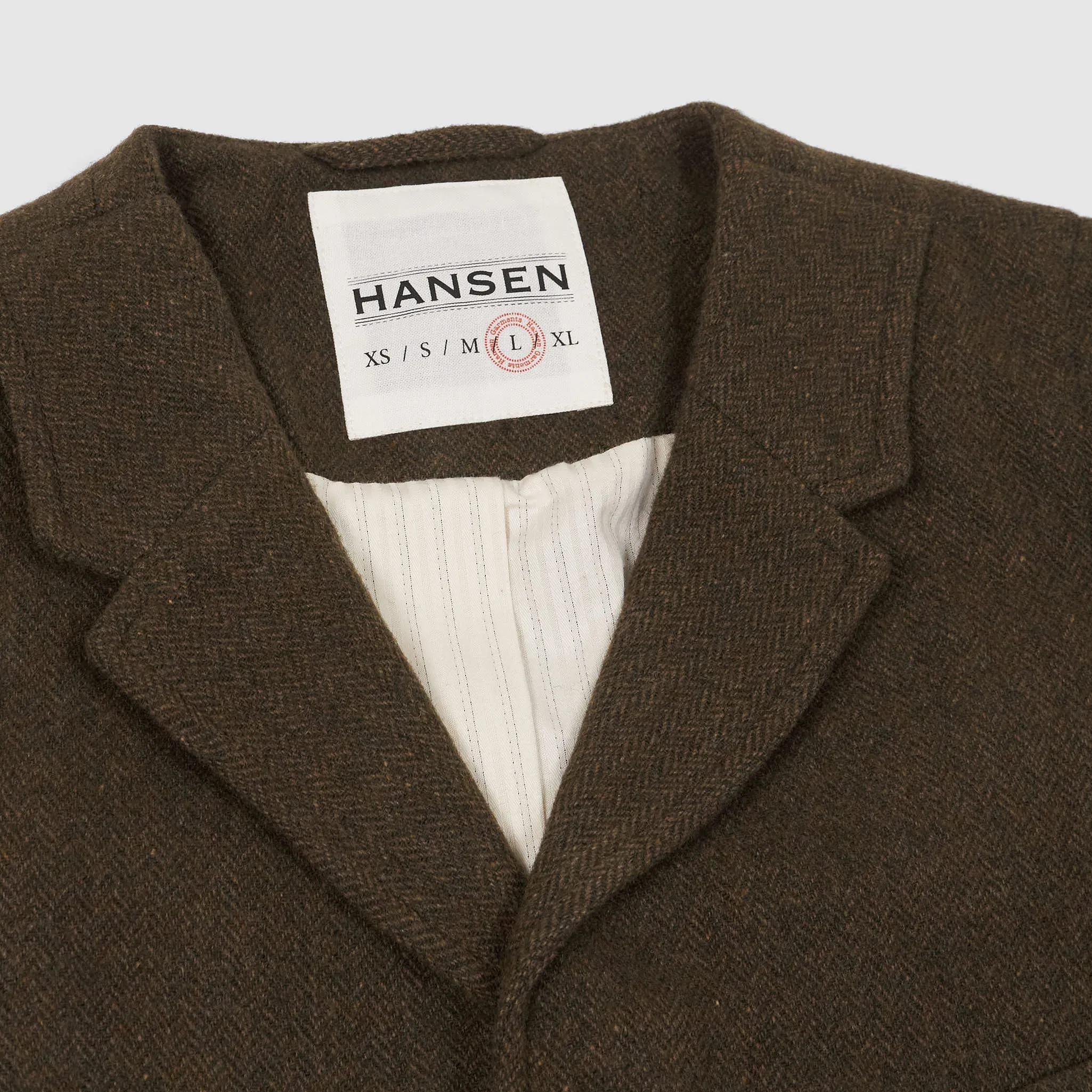 Hansen Lapel Wool Vest sold by DeeCee style product image thumbnail 3