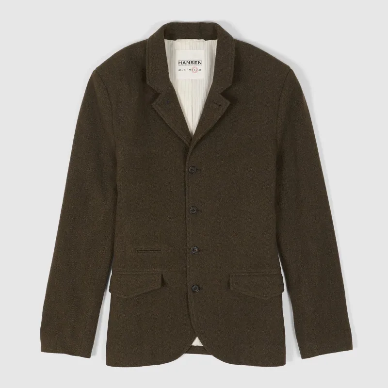 Hansen Four Button Wool Blazer sold by DeeCee style
