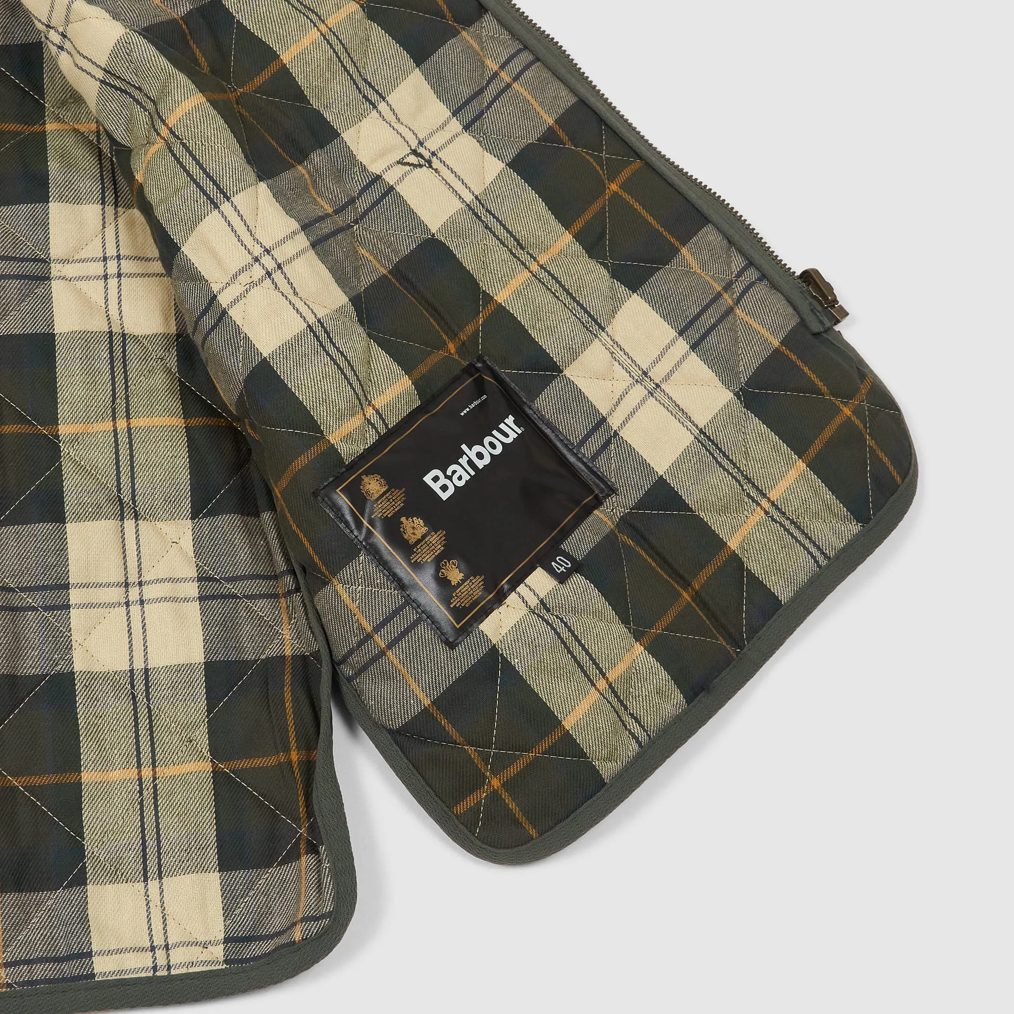 Barbour Quilted Full Zip Liner Vest sold by DeeCee style product image thumbnail 5