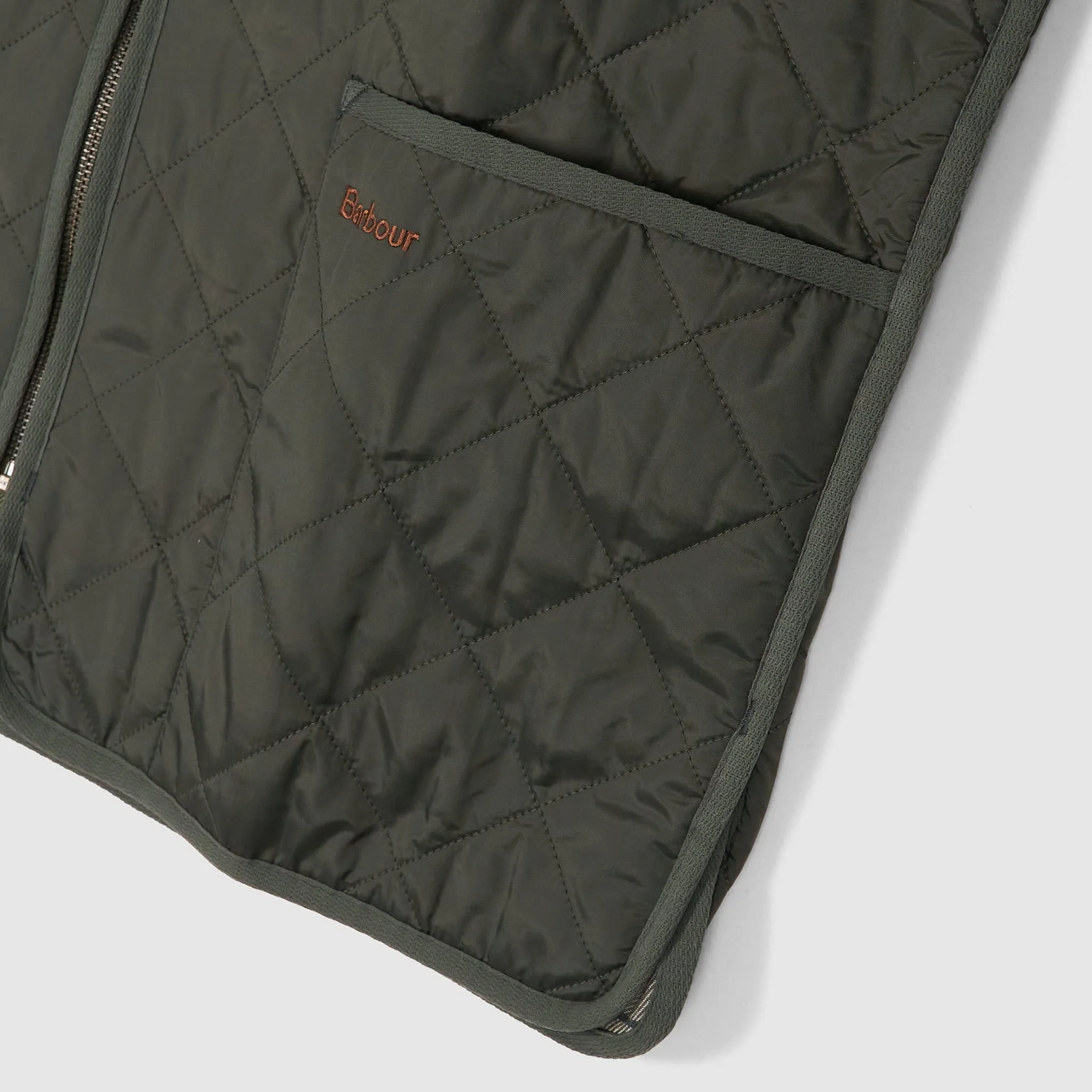 Barbour Quilted Full Zip Liner Vest sold by DeeCee style product image thumbnail 4