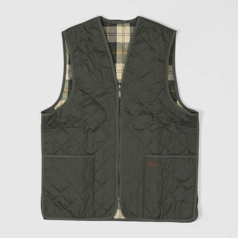 Barbour Quilted Full Zip Liner Vest sold by DeeCee style