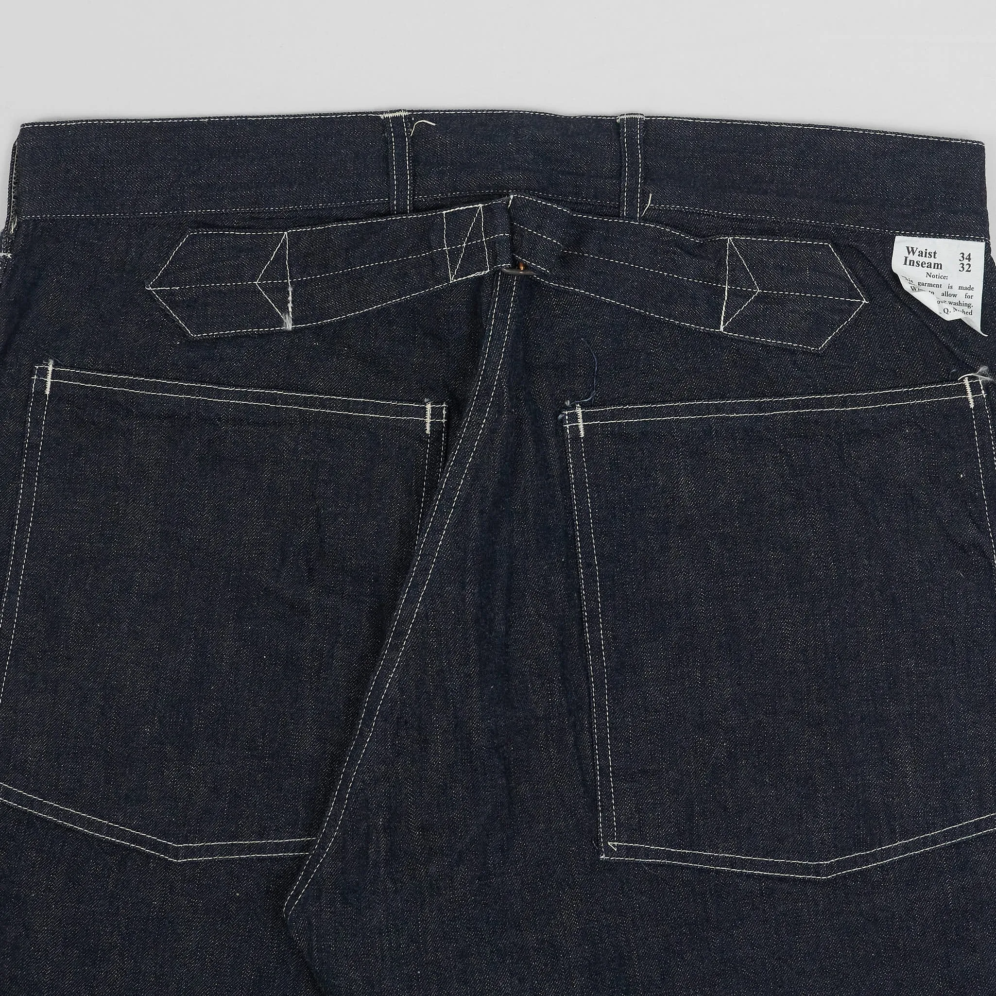 Buzz Rickson's US Navy Fatigue Denim Pants sold by DeeCee style product image thumbnail 5