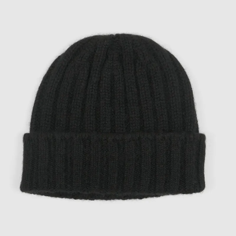 câbleami 2x2 Rib 100% Cashmere Beanie made by Cableami