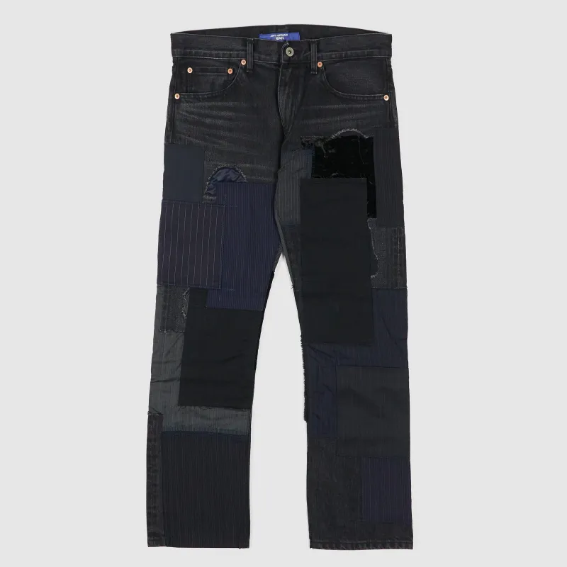 Junya Watanabe Man Patchwork Jeans sold by DeeCee style