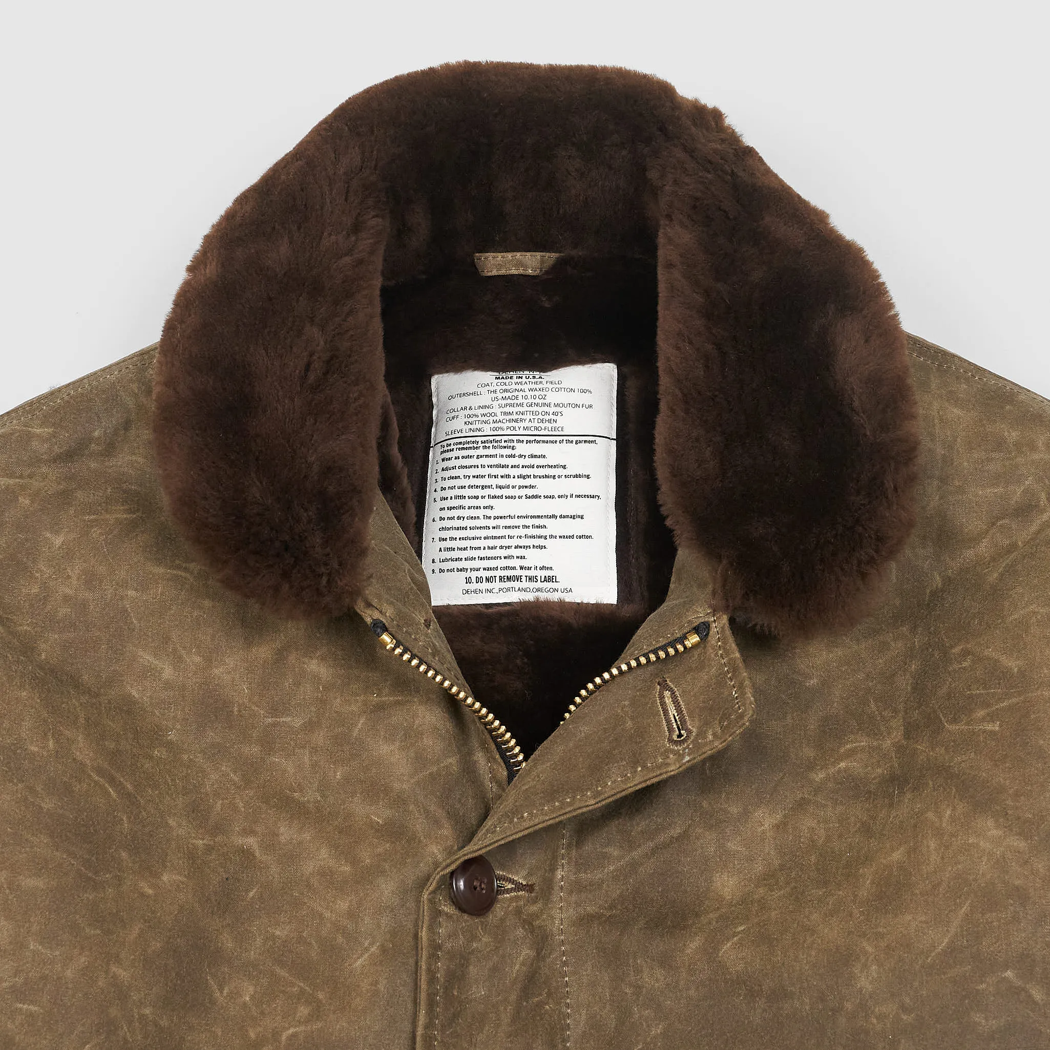 Dehen 1920 N-1 US-Deck Jacket Shearling Version sold by DeeCee style product image thumbnail 5
