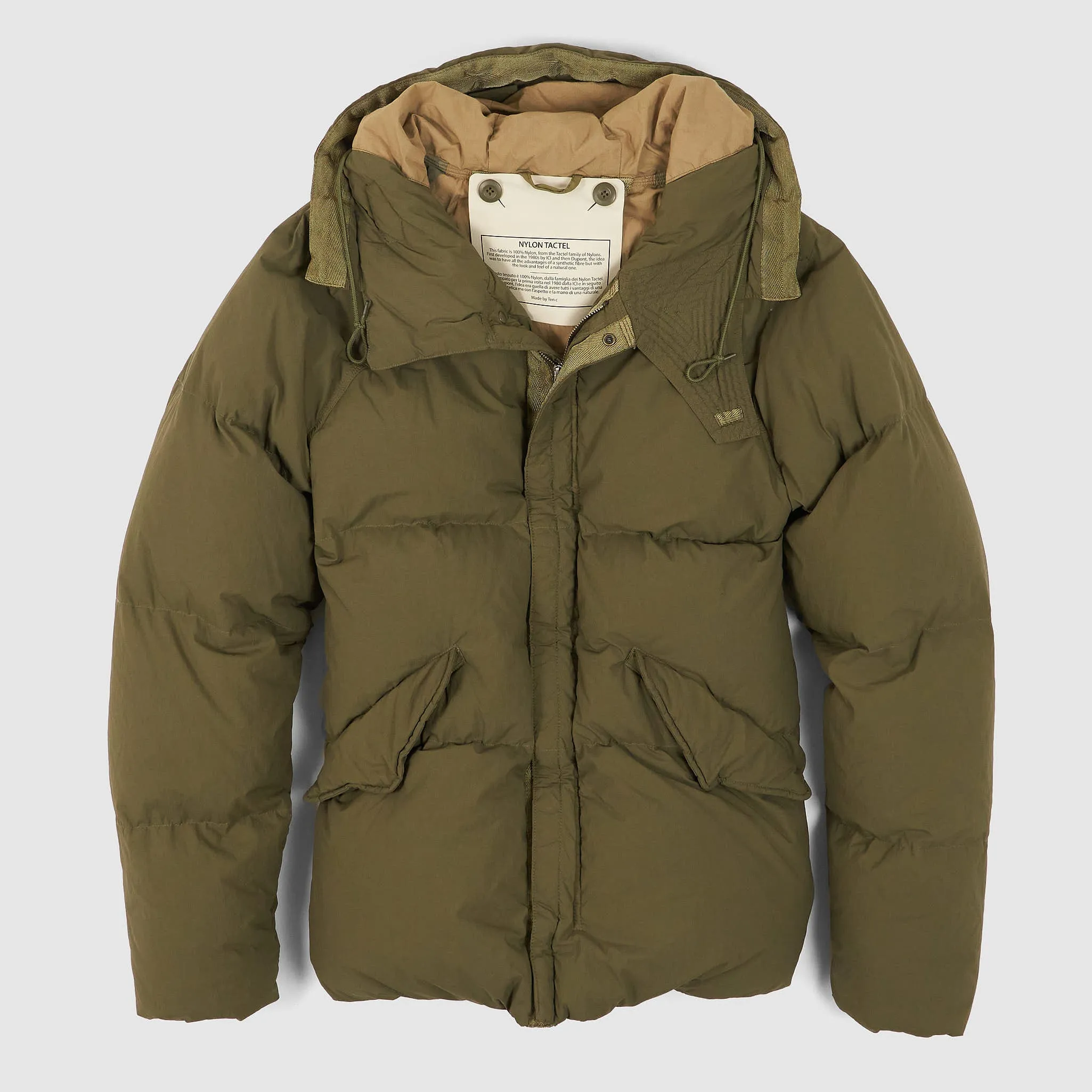 Ten c Arctic Short Down Parka sold by DeeCee style