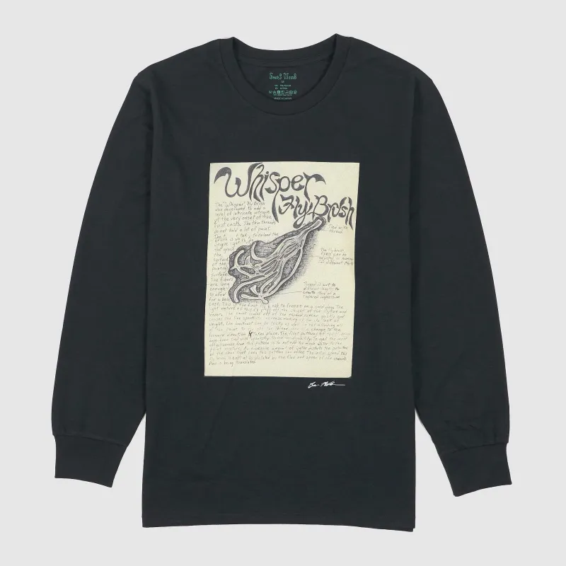 South2 West8 x Ben Miller Whisper Fly Brush Long Sleeve T-Shirt sold by DeeCee style